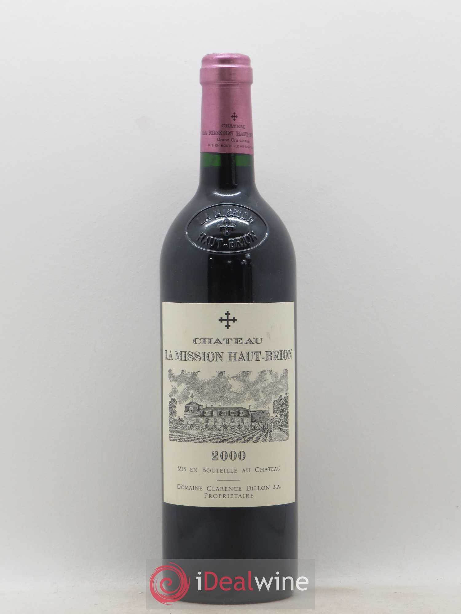 Château la Mission Haut-Brion Cru Classé de Graves 2000 - Lot de 1 bouteille - 0