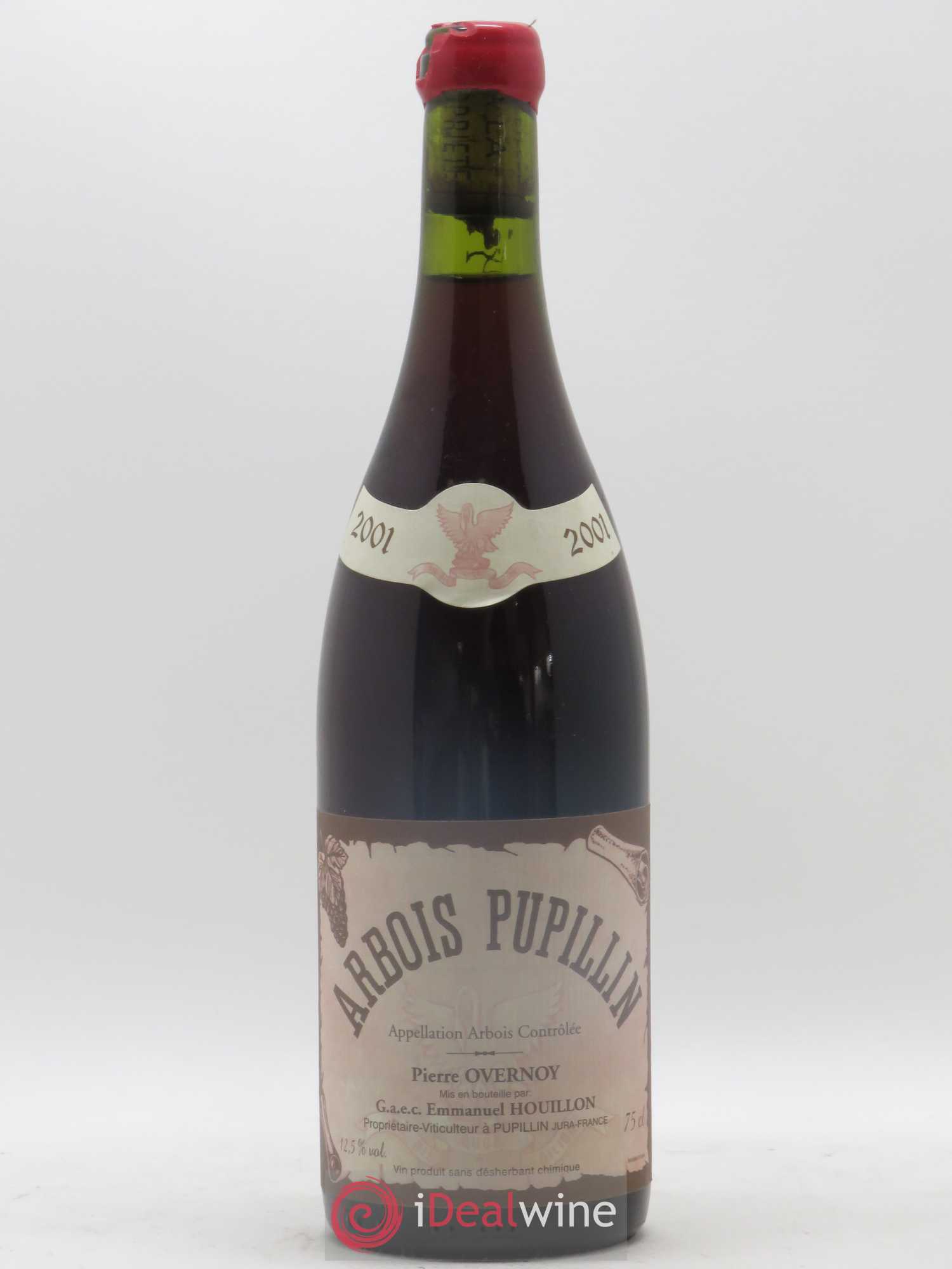 Arbois-Pupillin Poulsard (cire rouge) Overnoy-Houillon (Domaine) 2001 - Lot de 1 bouteille - 0