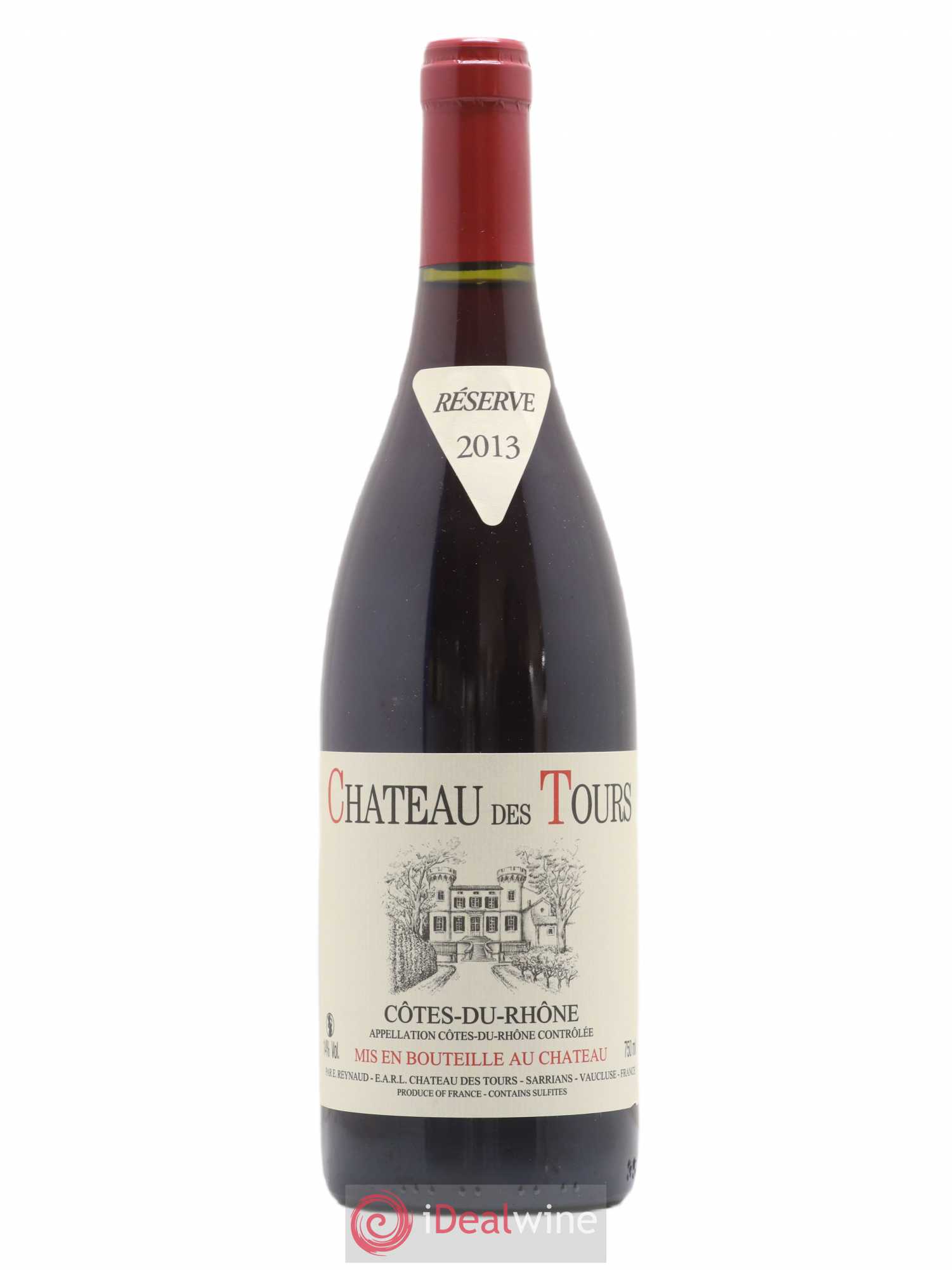 Côtes-du-Rhône Château des Tours Emmanuel Reynaud 2013 - Lot de 1 bouteille - 0