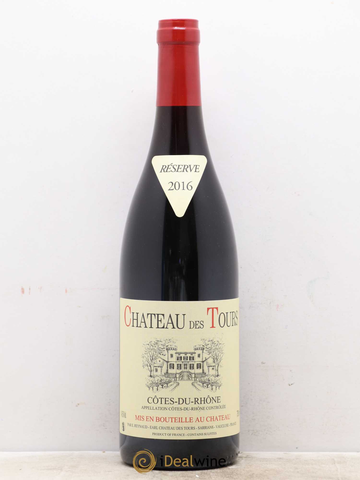 Côtes-du-Rhône Château des Tours Emmanuel Reynaud 2016 - Lot de 1 bouteille - 0