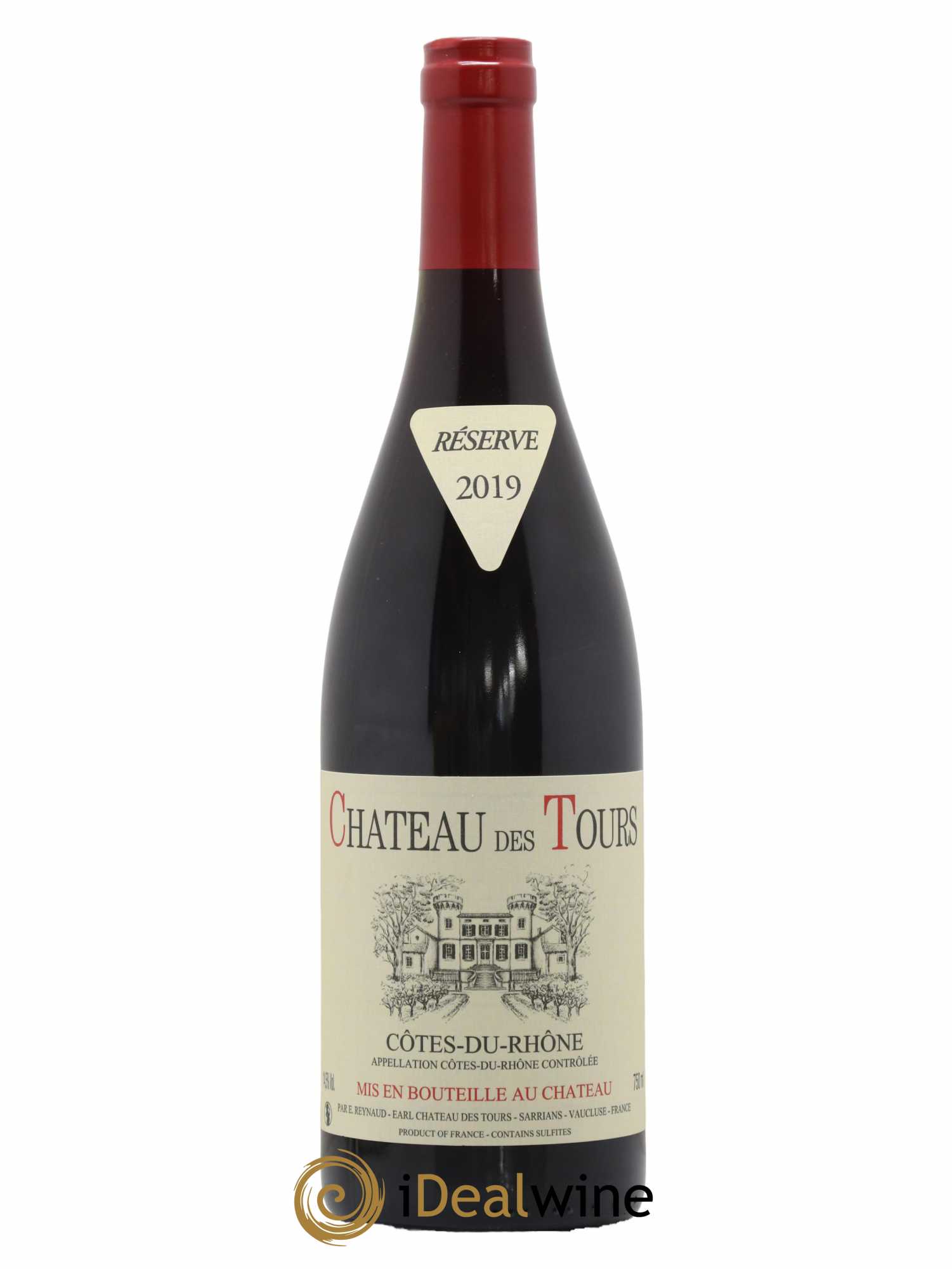 Côtes-du-Rhône Château des Tours Emmanuel Reynaud 2019 - Lot de 1 bouteille - 0