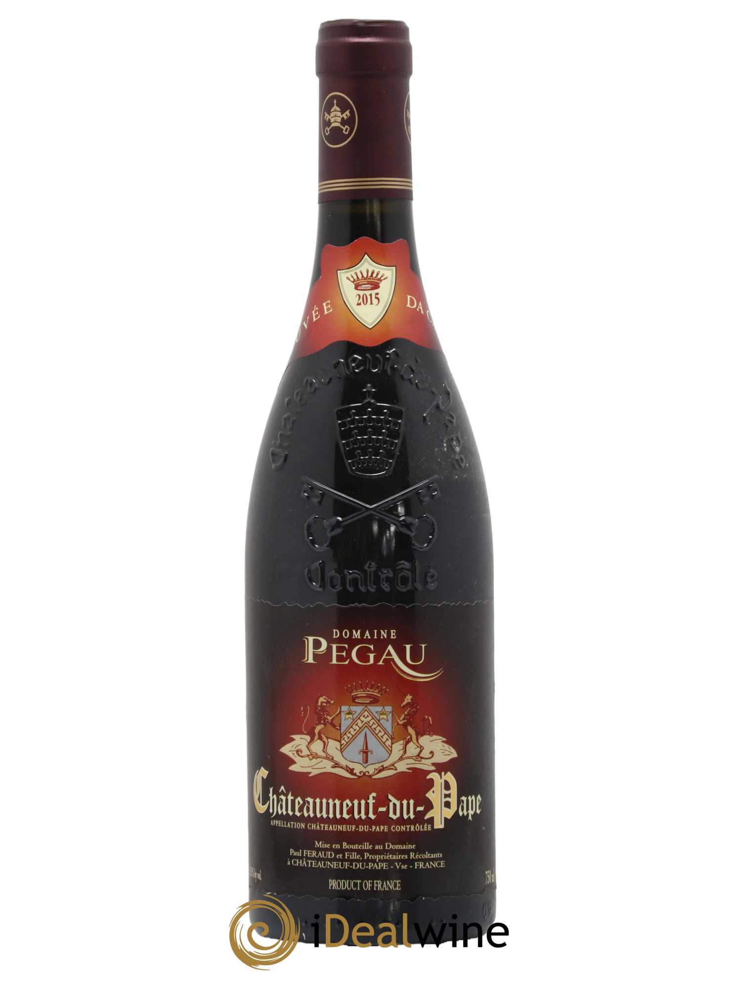Châteauneuf-du-Pape Domaine du Pégau Cuvée Da Capo Paul et Laurence Féraud 2015 - Lot of 1 bottle - 0