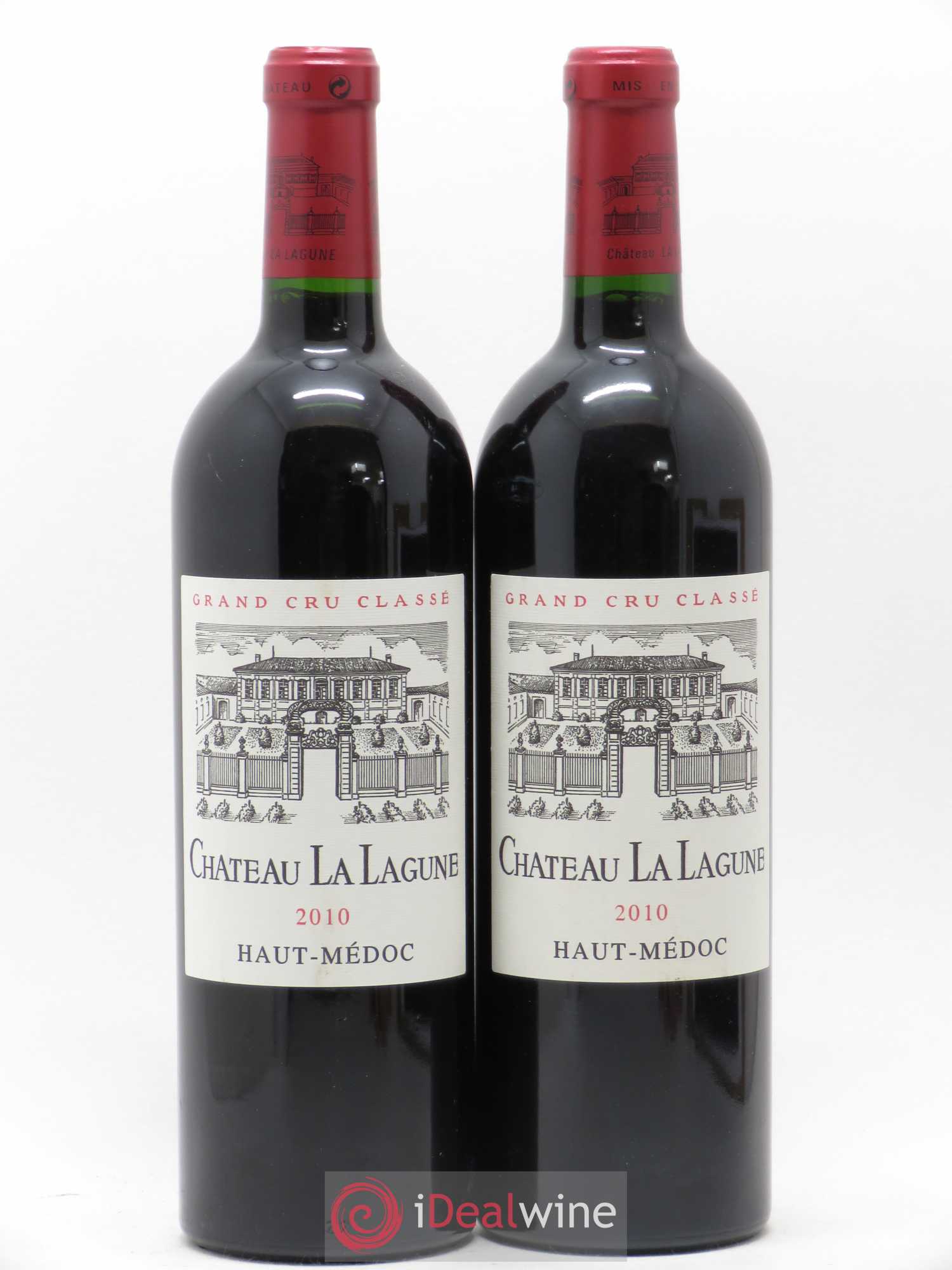 Château la Lagune 3ème Grand Cru Classé 2010 - Lot de 2 bouteilles - 0
