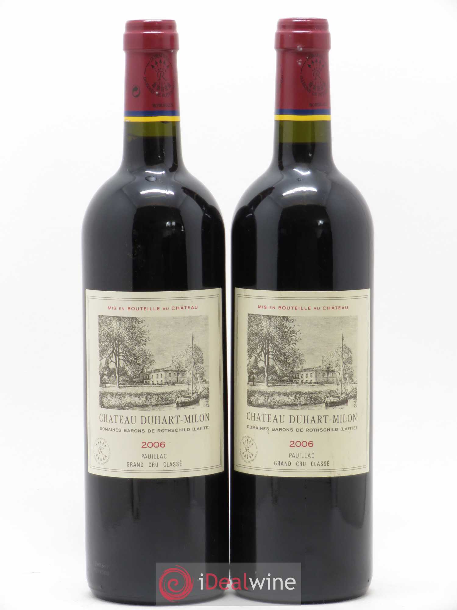 Château Duhart-Milon 4ème Grand Cru Classé 2006 - Lot de 2 bouteilles - 0