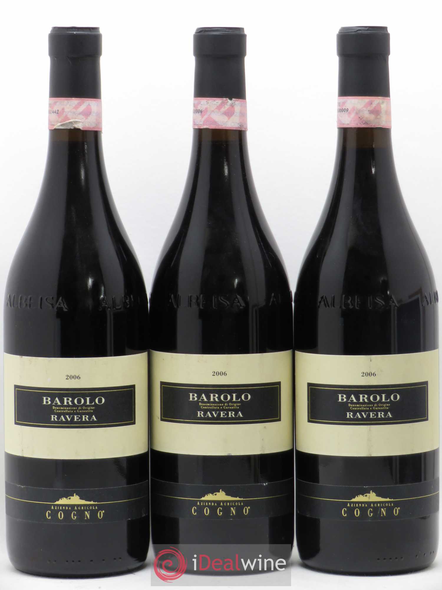 Barolo DOCG Ravera Elvio Cogno 2006 - Lotto di 3 bottiglie - 0