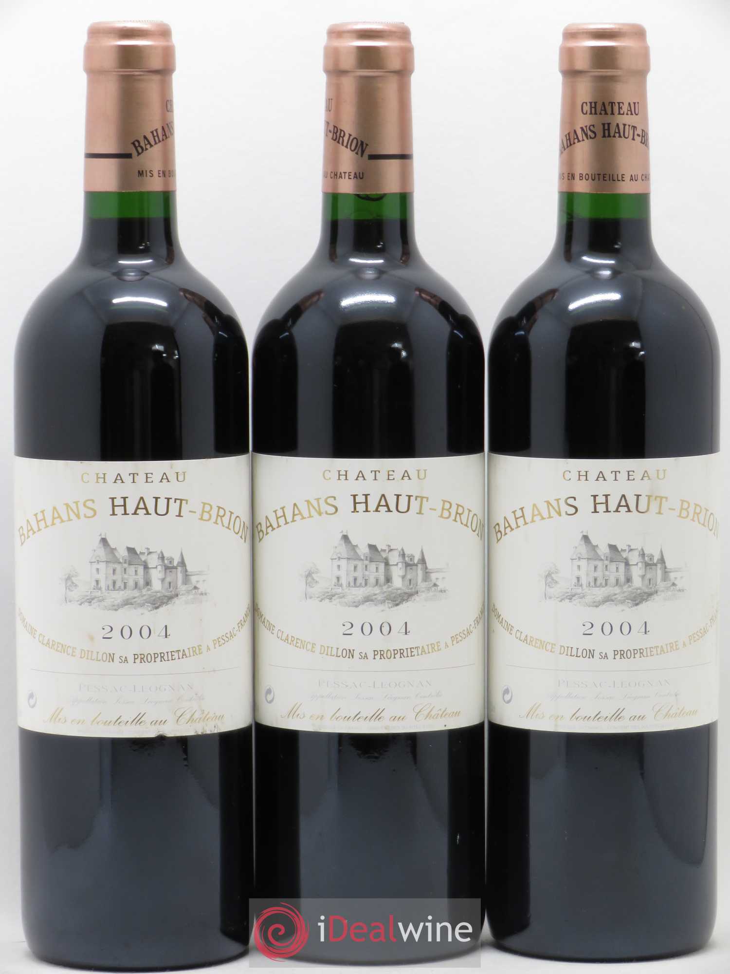 Clarence (Bahans) de Haut-Brion Second Vin 2004 - Lot de 3 bouteilles - 0