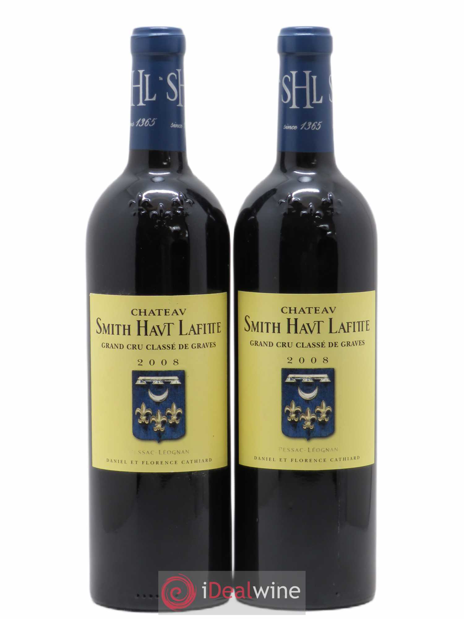 Château Smith Haut Lafitte Cru Classé de Graves 2008 - Lot de 2 bouteilles - 0