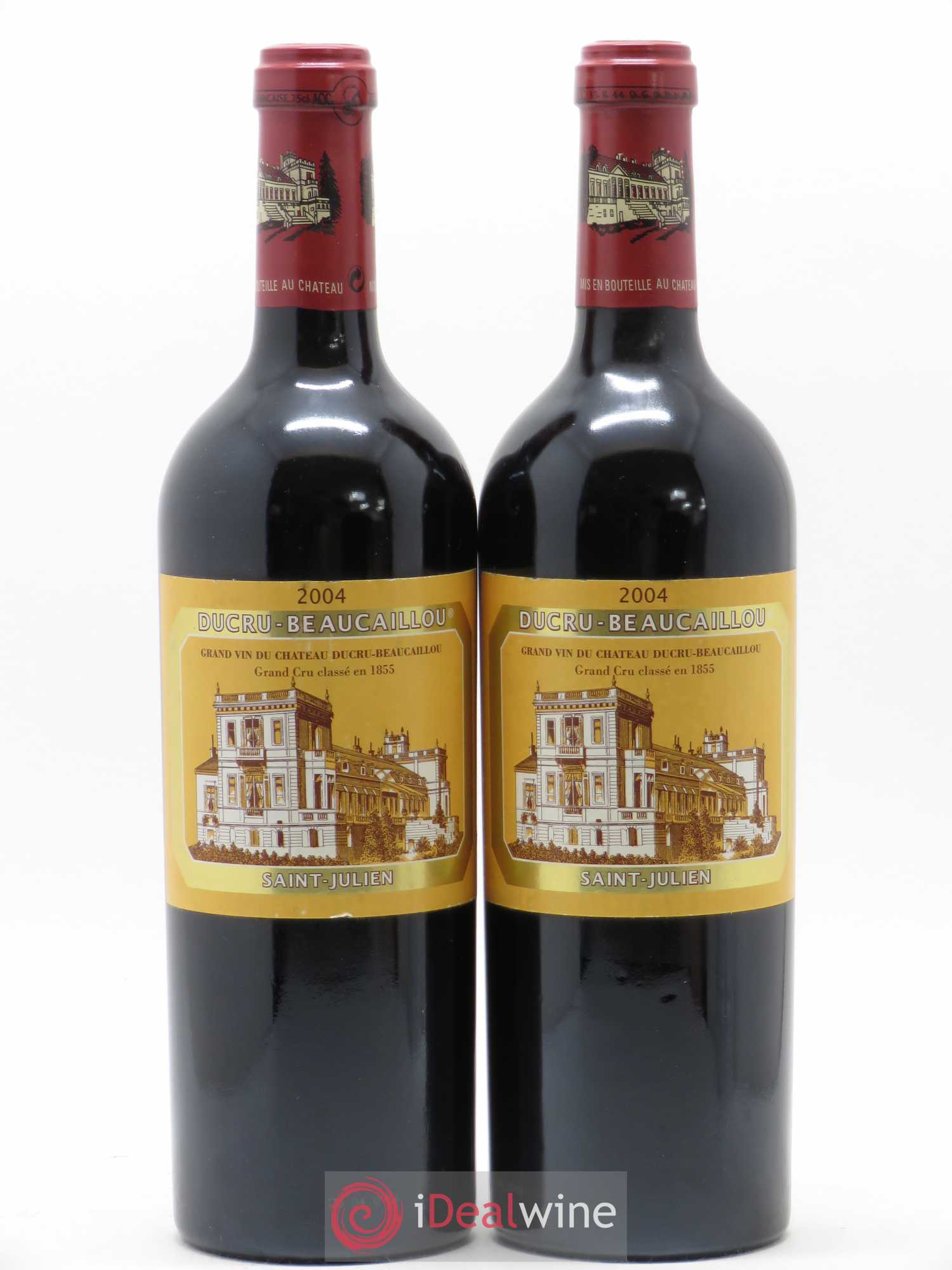 Château Ducru Beaucaillou 2ème Grand Cru Classé 2004 - Lot de 2 bouteilles - 0
