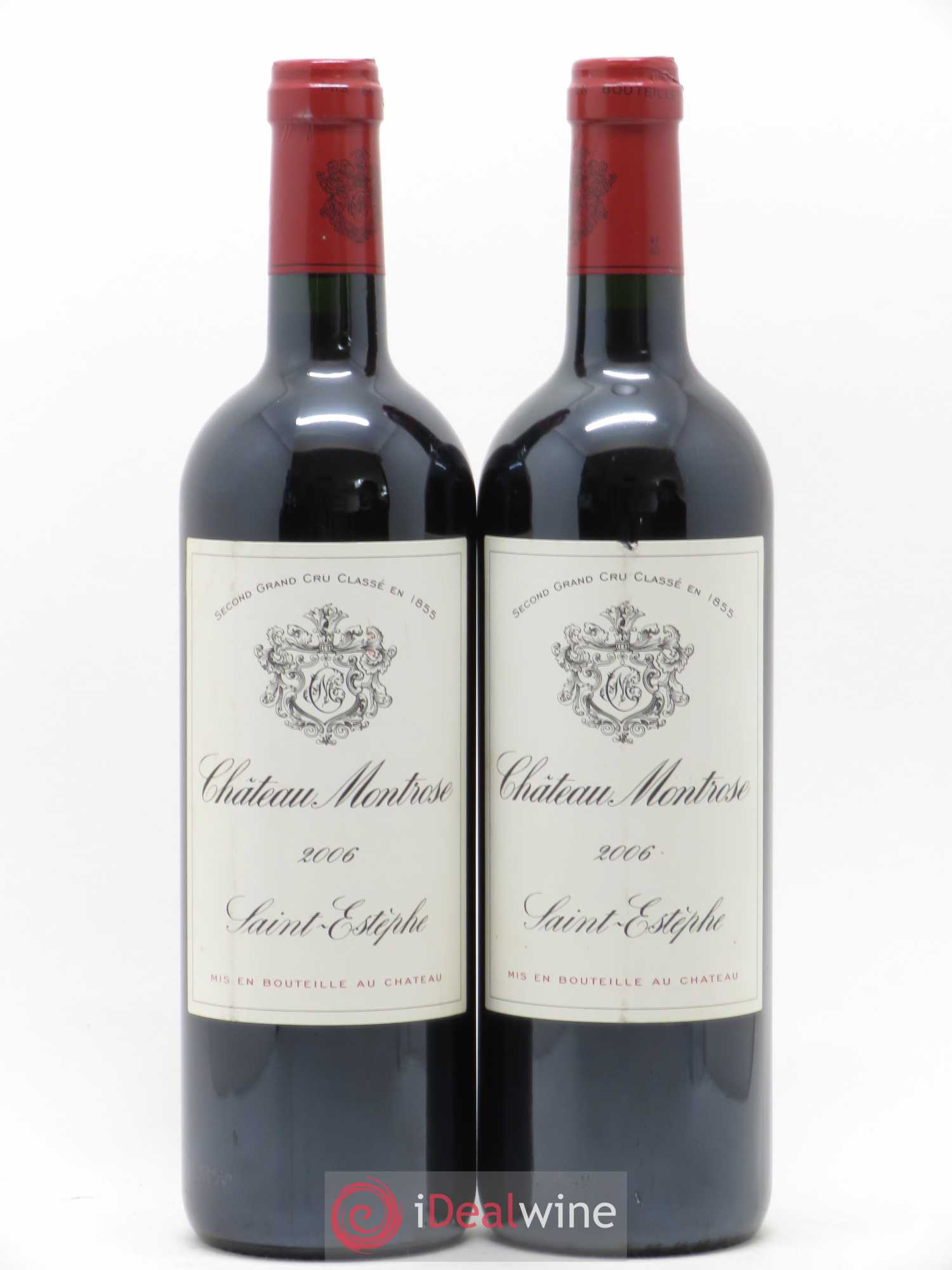Château Montrose 2ème Grand Cru Classé 2006 - Lot de 2 bouteilles - 0