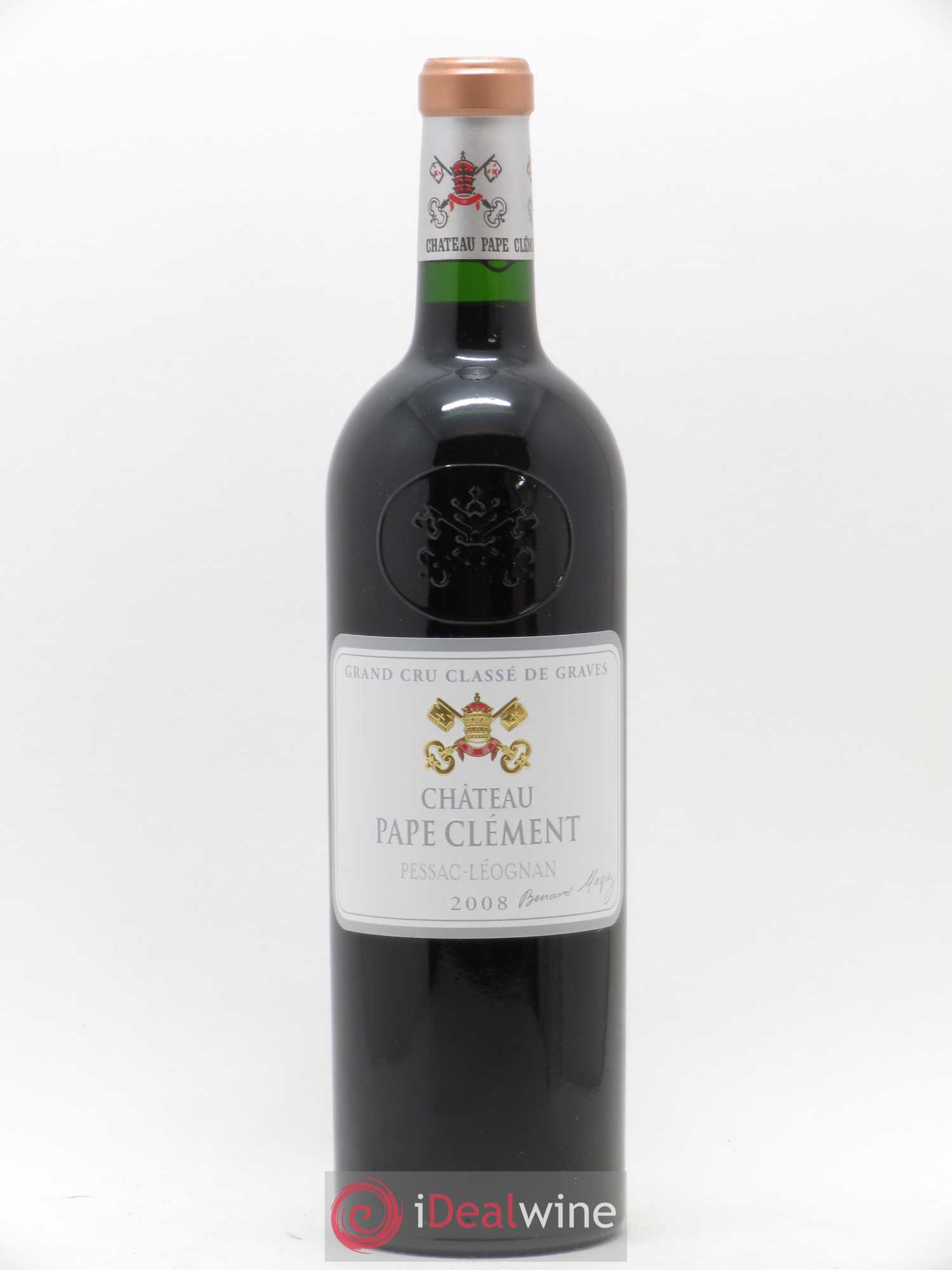 Château Pape Clément Cru Classé de Graves 2008 - Lot de 1 bouteille - 0