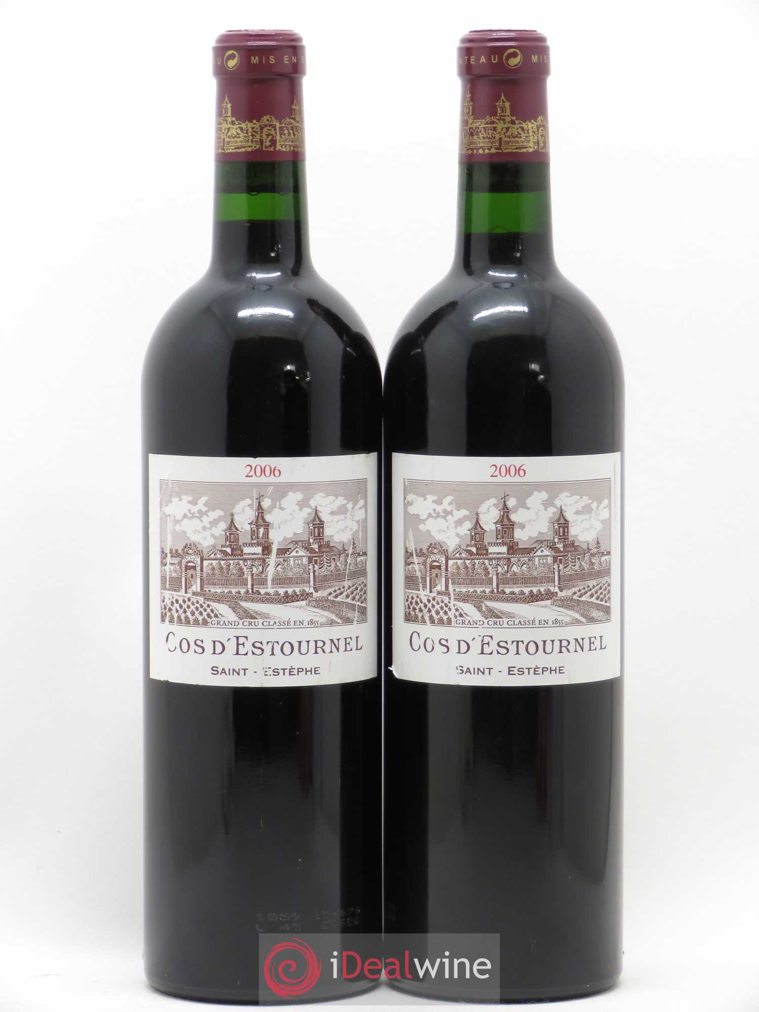 Cos d'Estournel 2ème Grand Cru Classé 2006 - Lot de 2 bouteilles - 0
