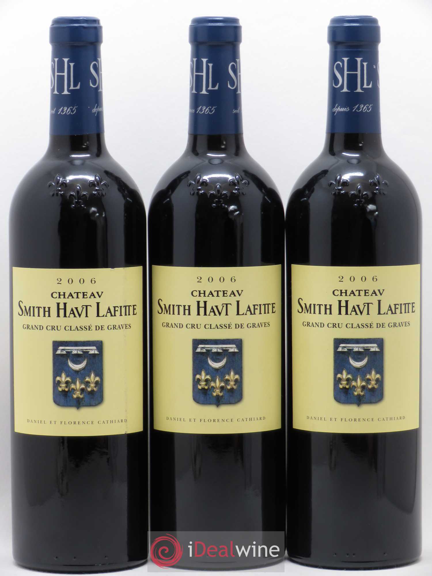 Château Smith Haut Lafitte Cru Classé de Graves 2006 - Lot de 3 bouteilles - 0