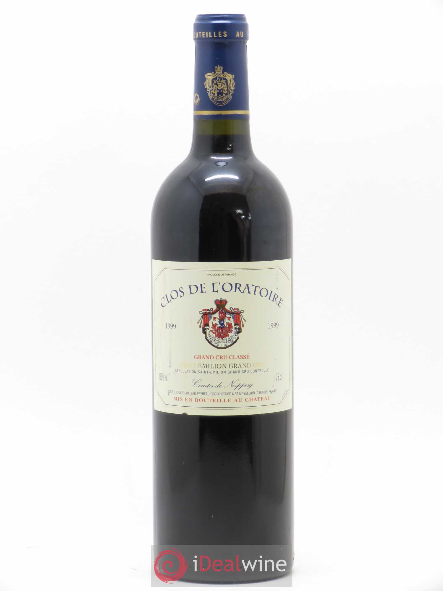 Clos de l'Oratoire Grand Cru Classé 1999 - Lot de 1 bouteille - 0