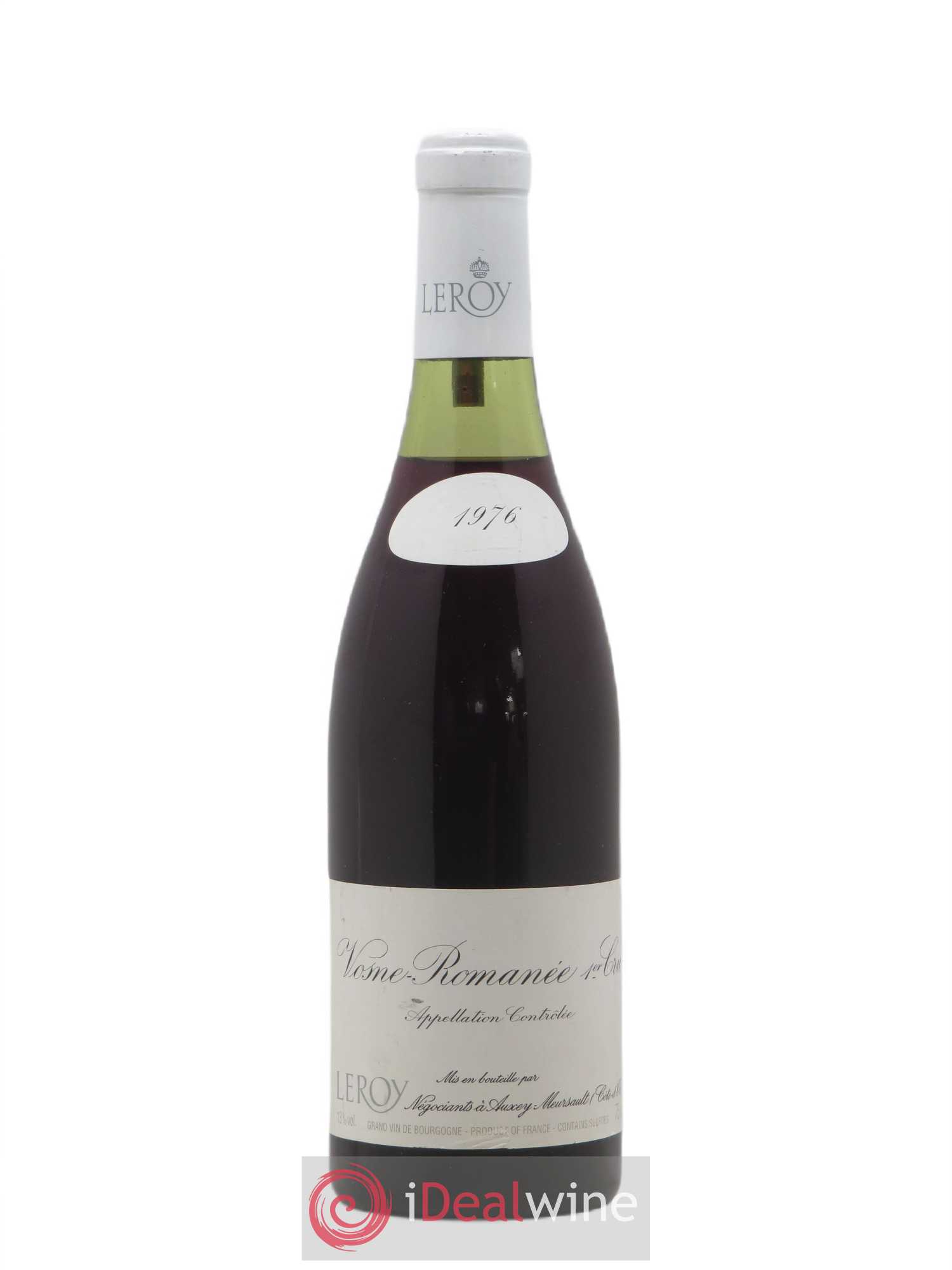 Vosne-Romanée 1er Cru Leroy SA 1976 - Lot de 1 bouteille - 0