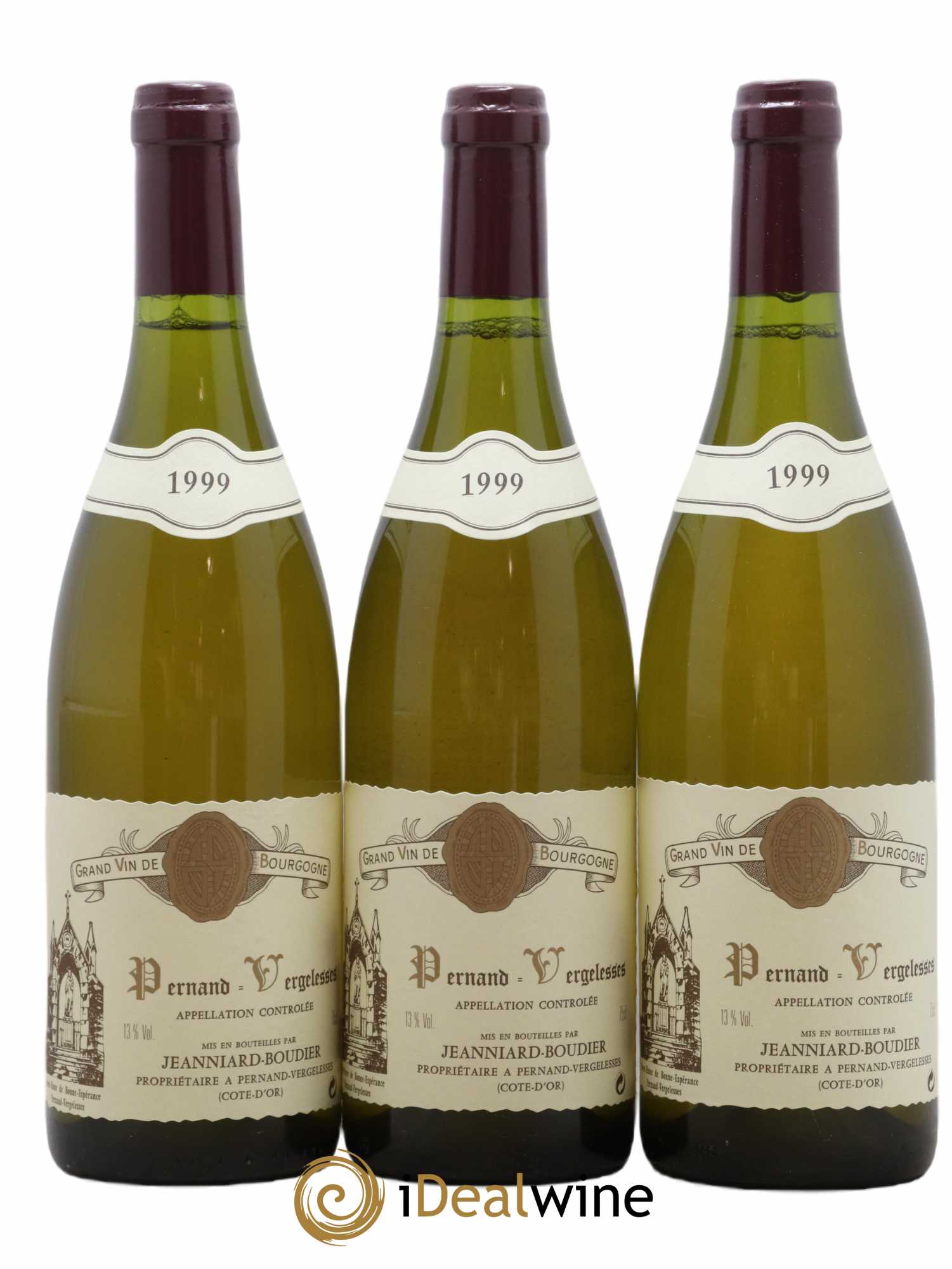 Pernand-Vergelesses 1999 - Posten von 3 Flaschen - 0