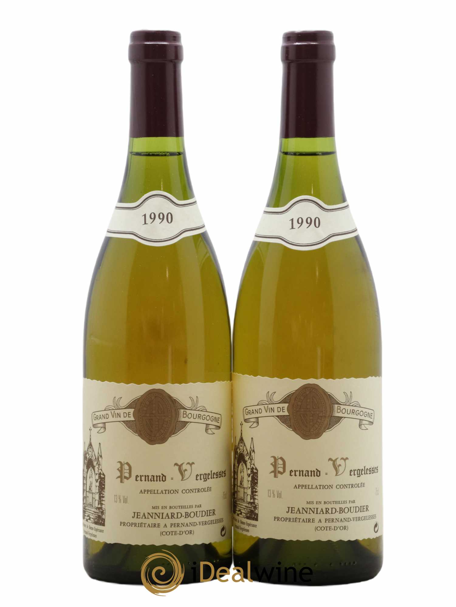 Pernand-Vergelesses 1990 - Posten von 2 Flaschen - 0