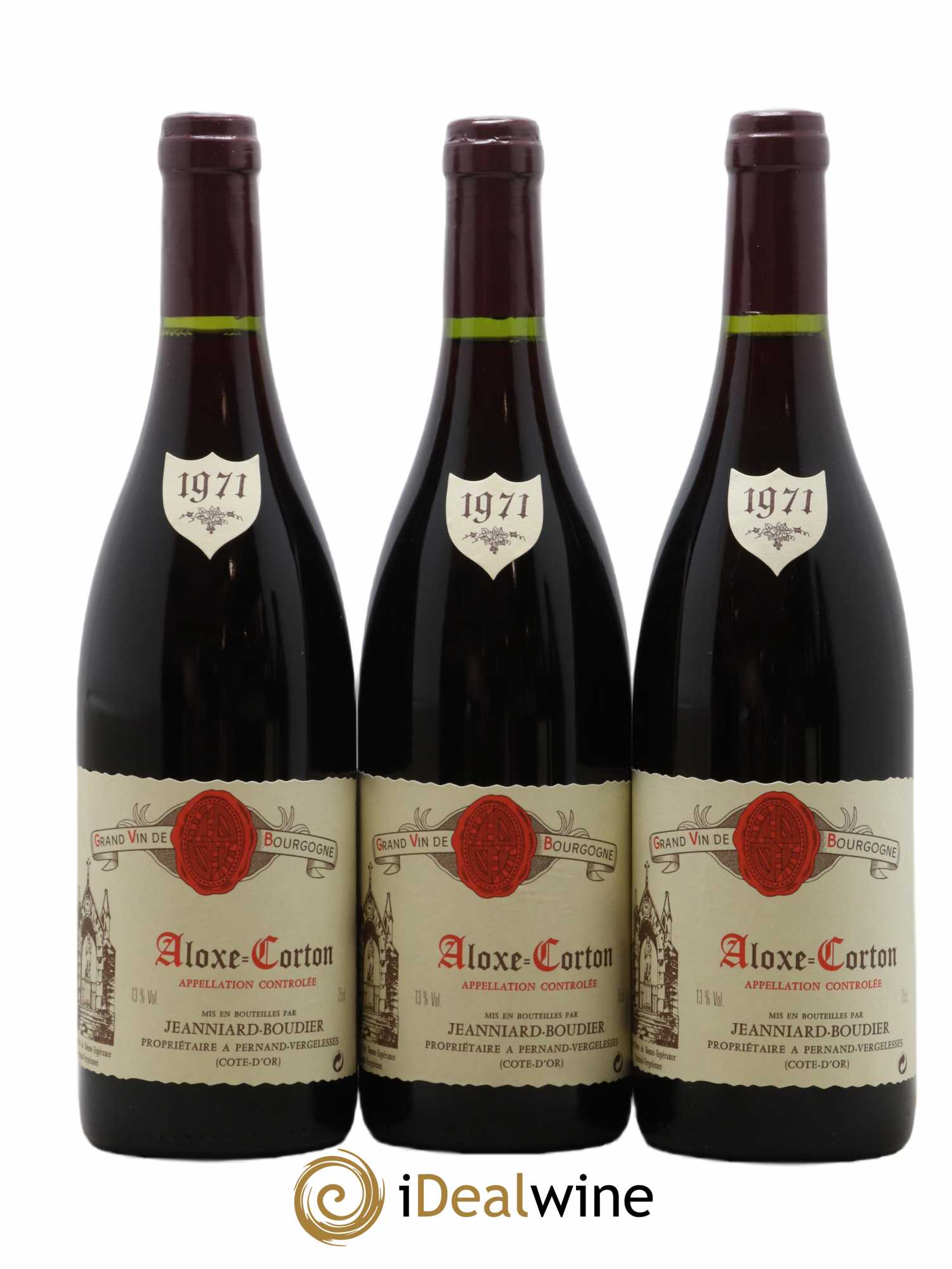 Aloxe-Corton 1971 - Lot of 6 bottles - 2