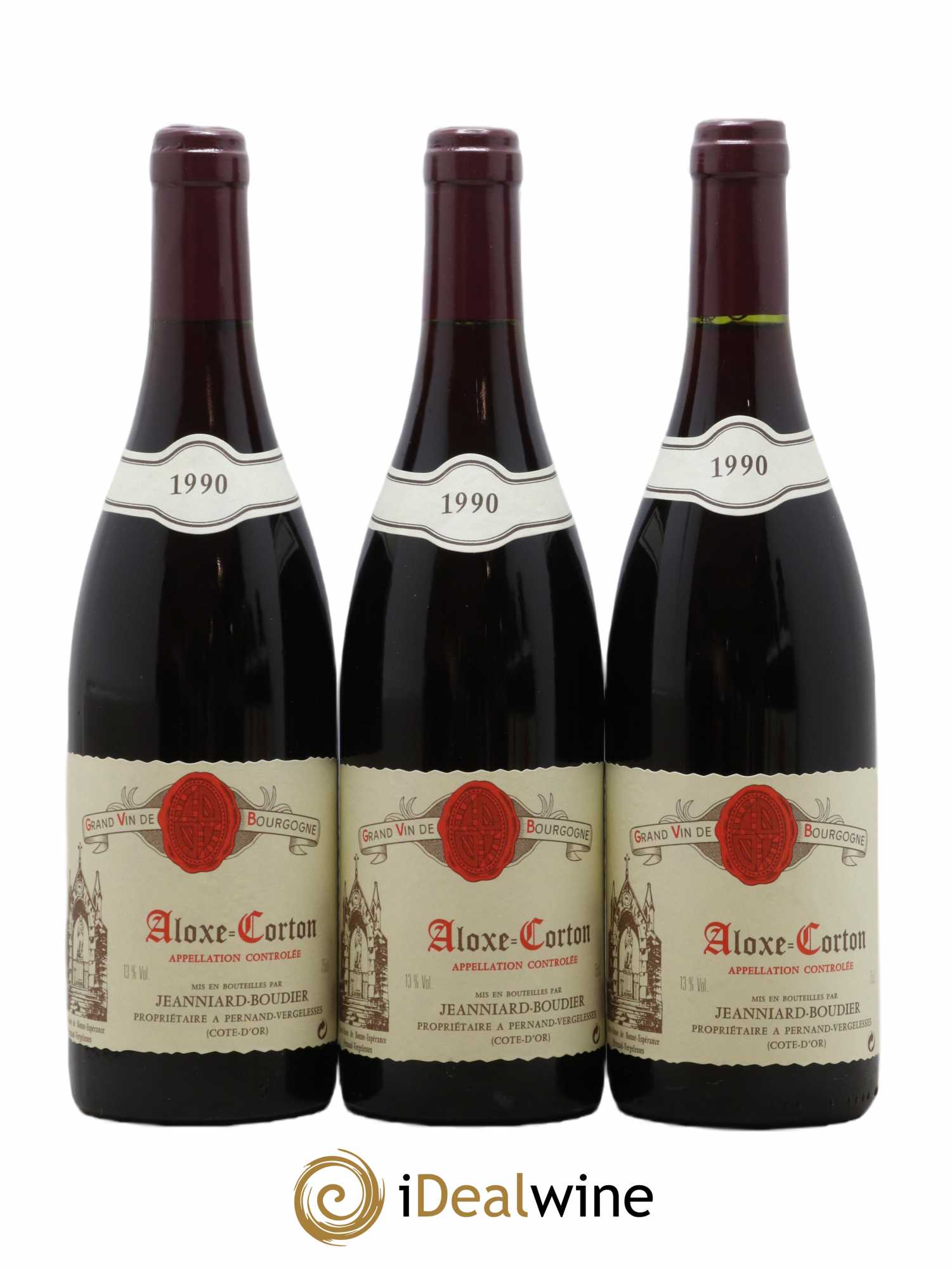 Aloxe-Corton  1990 - Lot of 6 bottles - 2