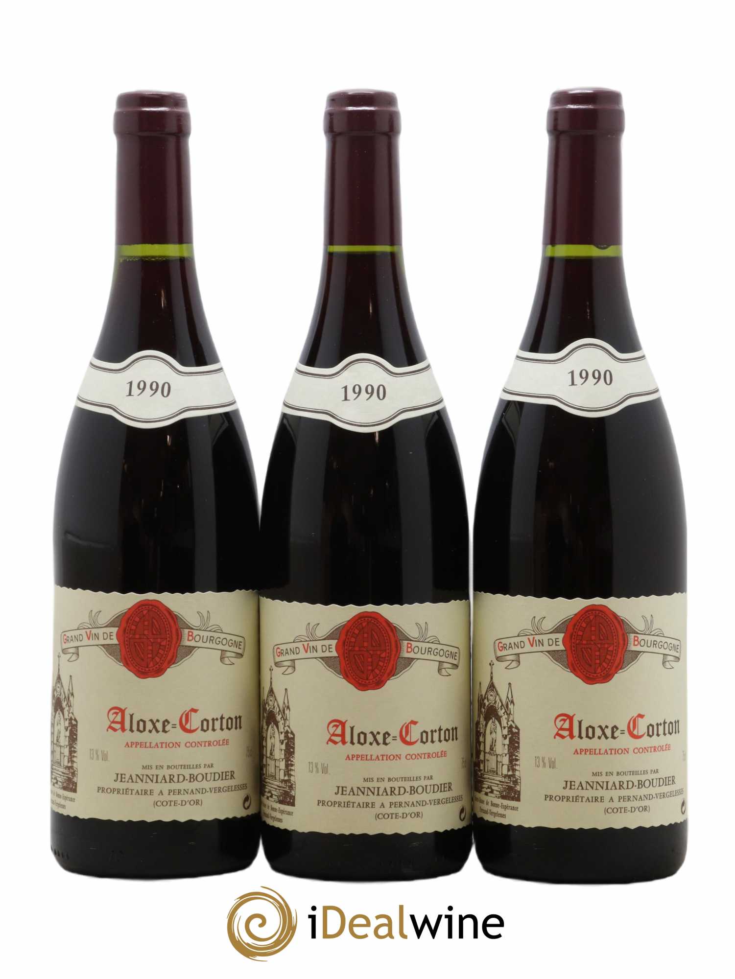 Aloxe-Corton 1990 - Posten von 3 Flaschen - 0