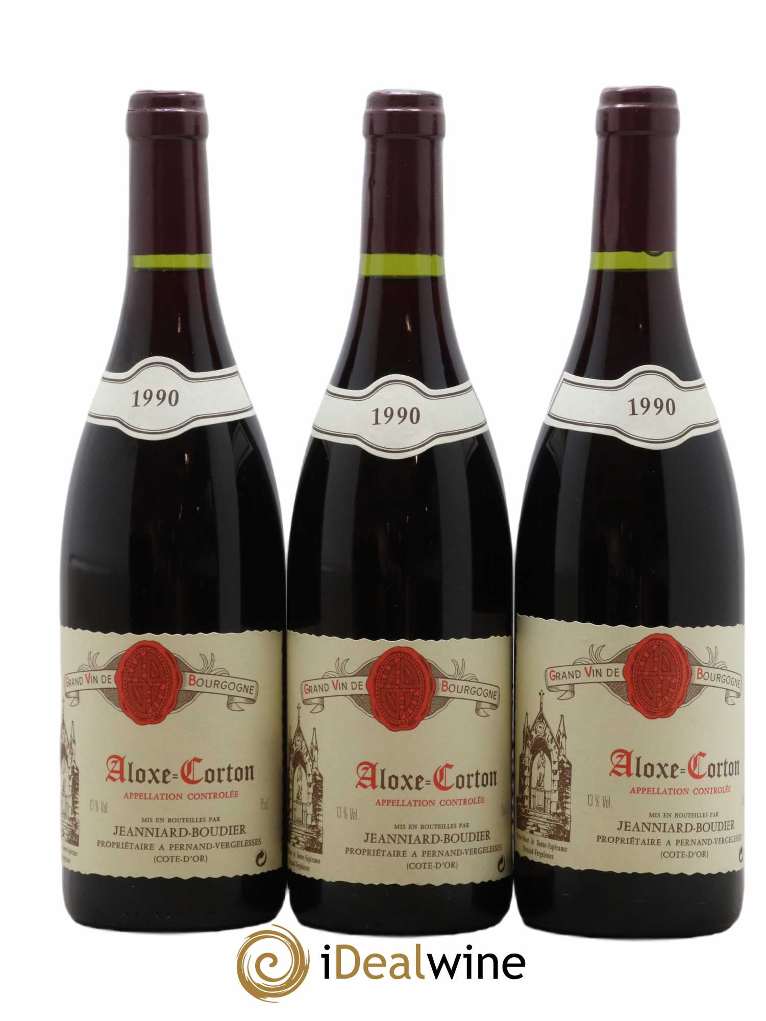 Aloxe-Corton 1990 - Posten von 3 Flaschen - 0