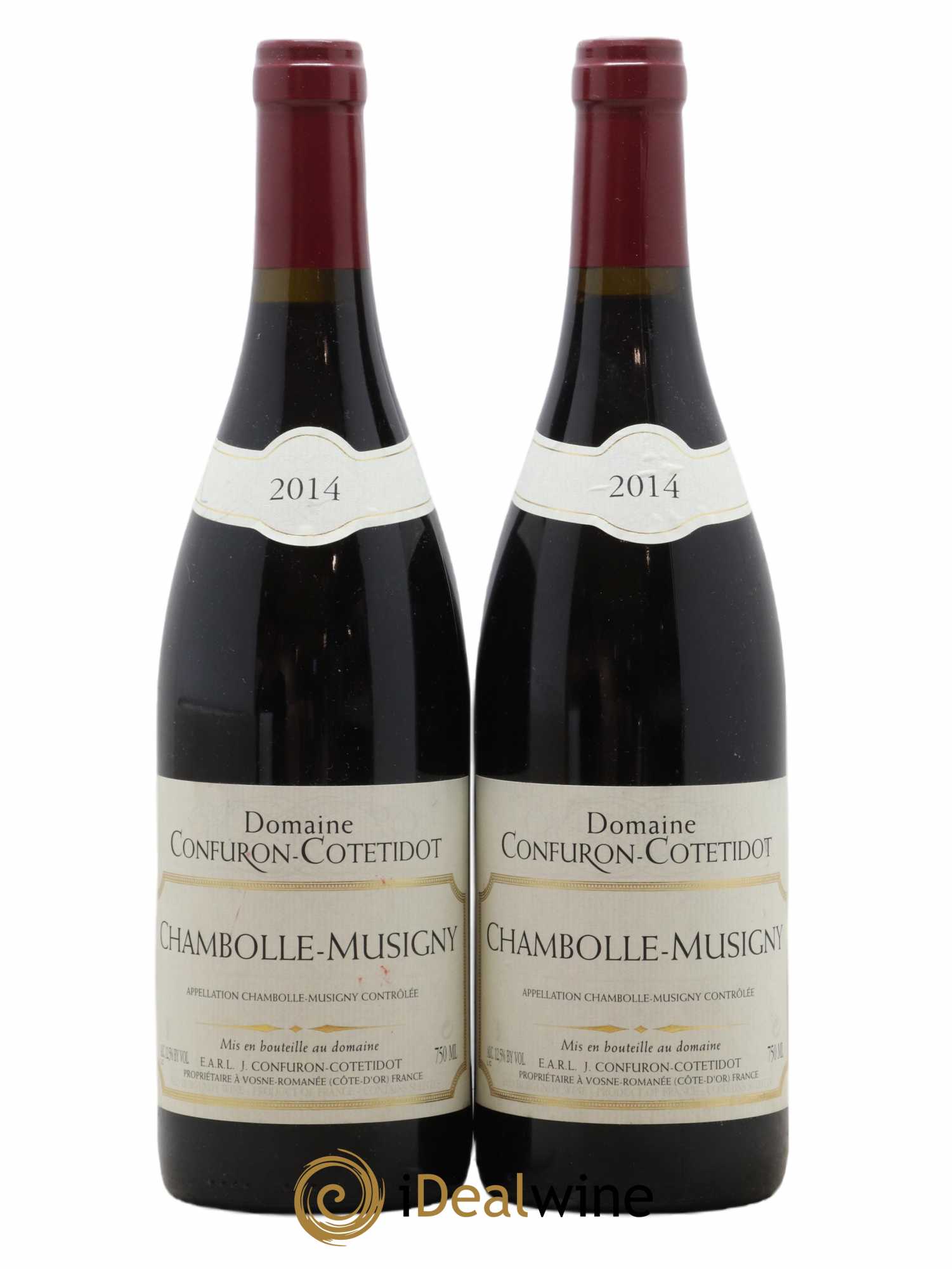 Chambolle-Musigny Confuron-Cotetidot (sans prix de réserve) 2014 - Lot de 2 bouteilles - 0