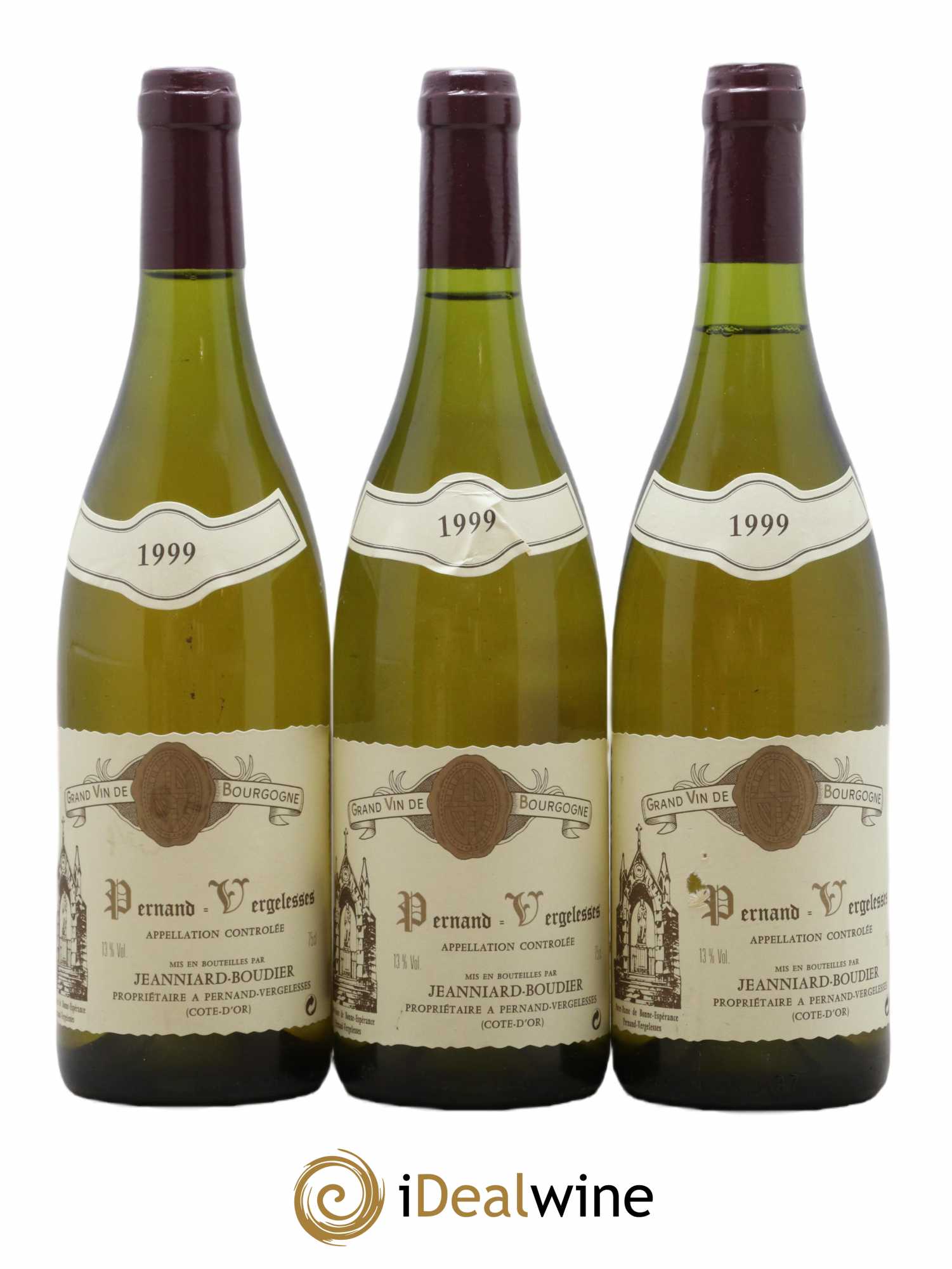 Pernand-Vergelesses 1999 - Posten von 3 Flaschen - 0