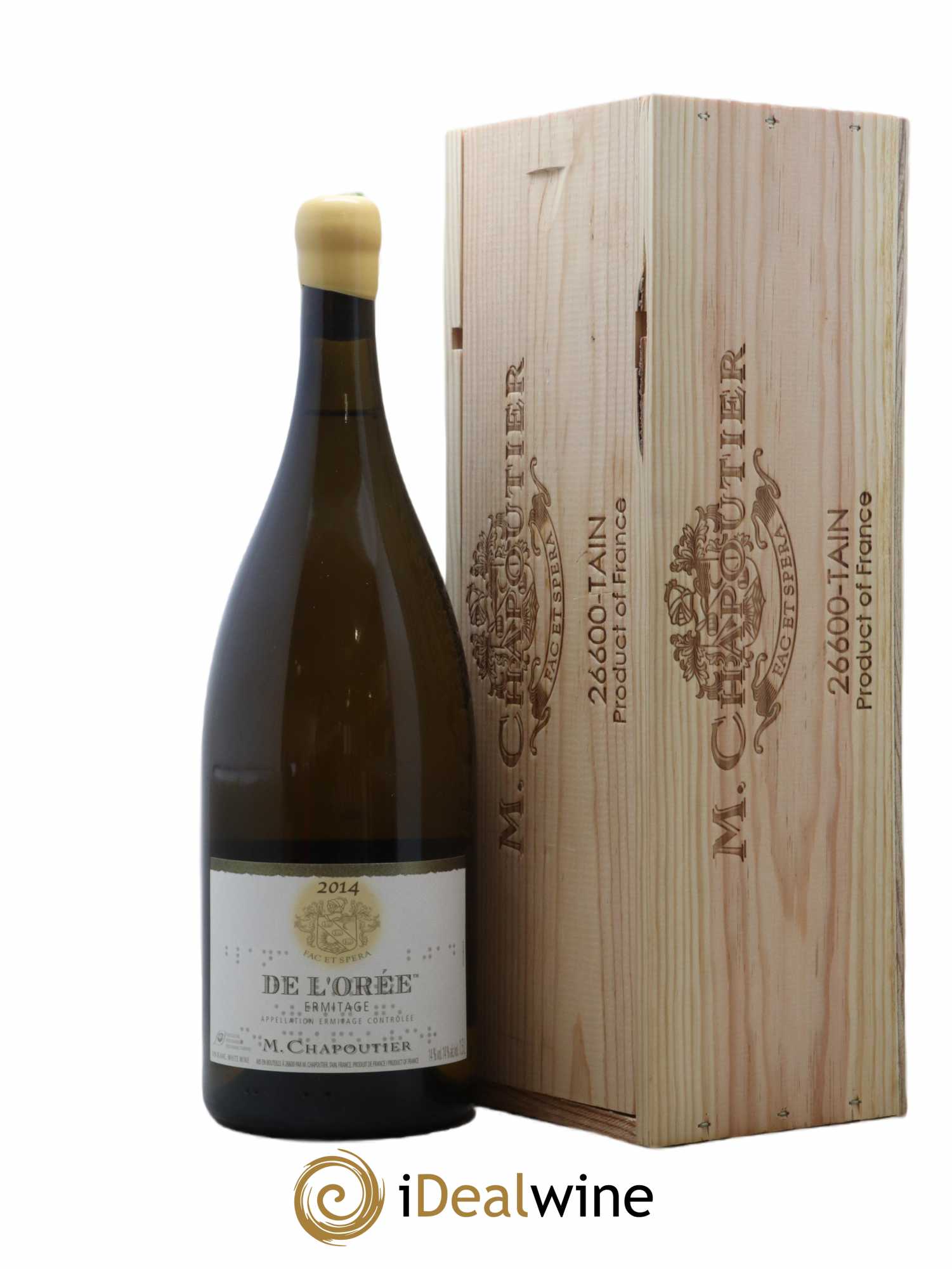 Hermitage Ermitage de l'Orée Chapoutier 2014 - Posten von 1 Magnum - 0
