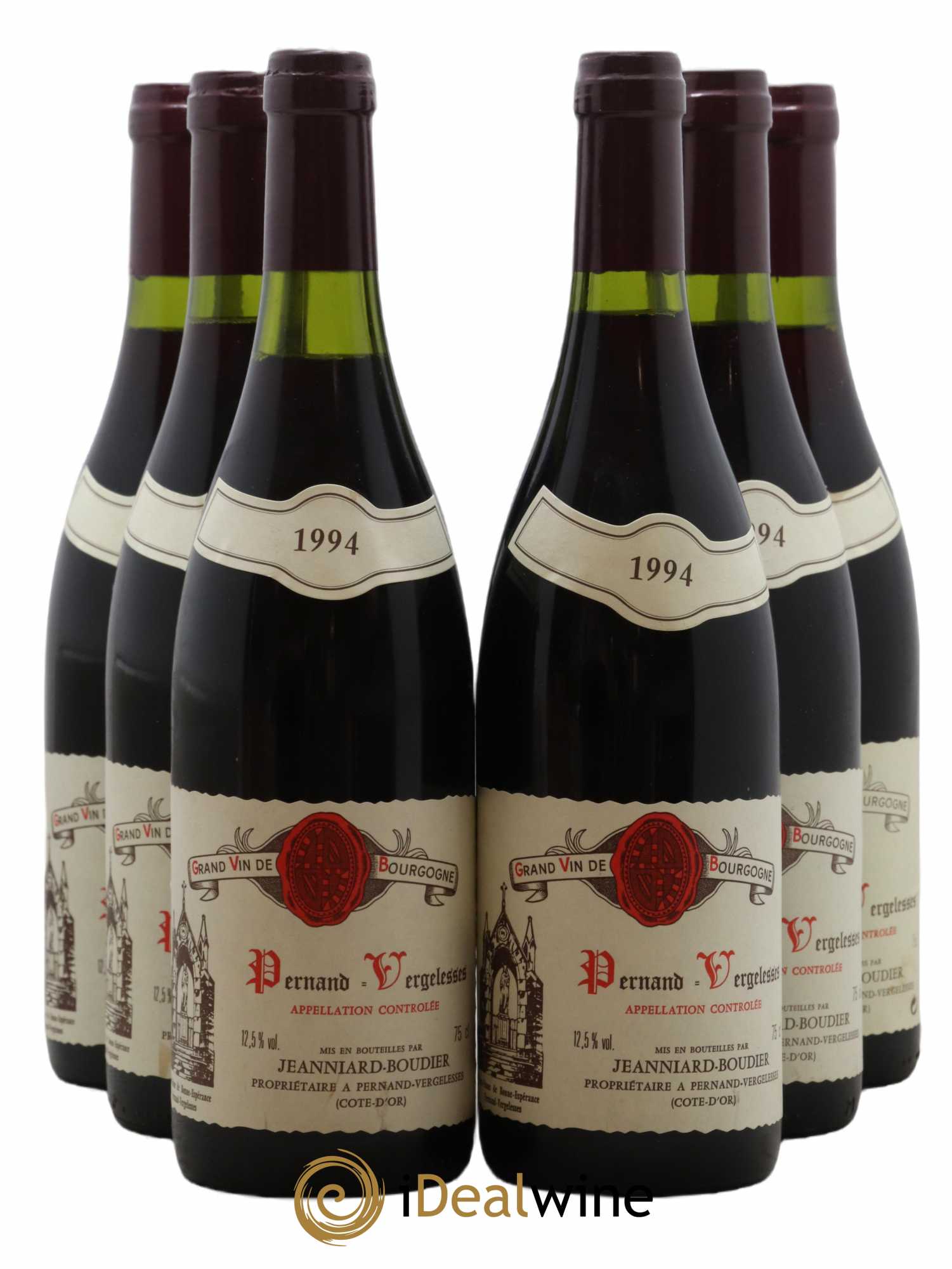 Pernand-Vergelesses 1994 - Posten von 6 Flaschen - 0