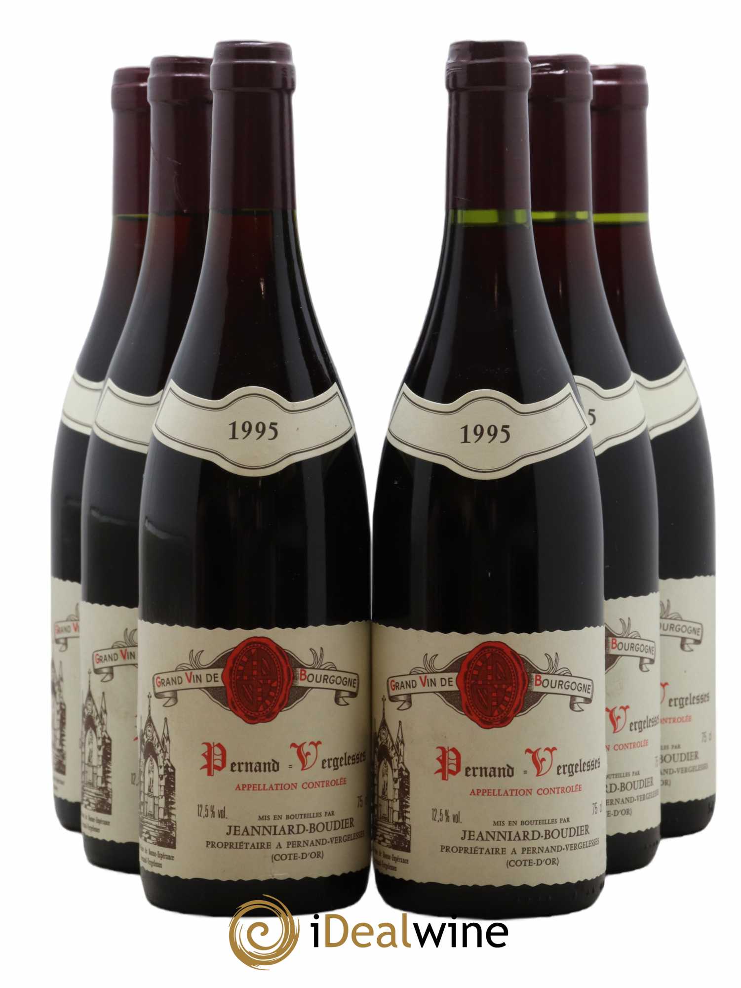 Pernand-Vergelesses 1995 - Posten von 6 Flaschen - 0