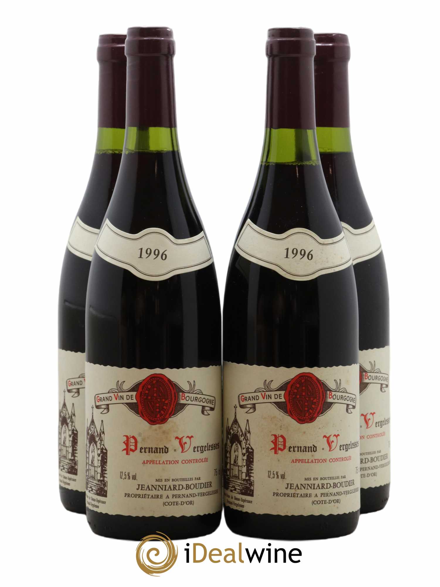 Pernand-Vergelesses 1996 - Posten von 4 Flaschen - 0