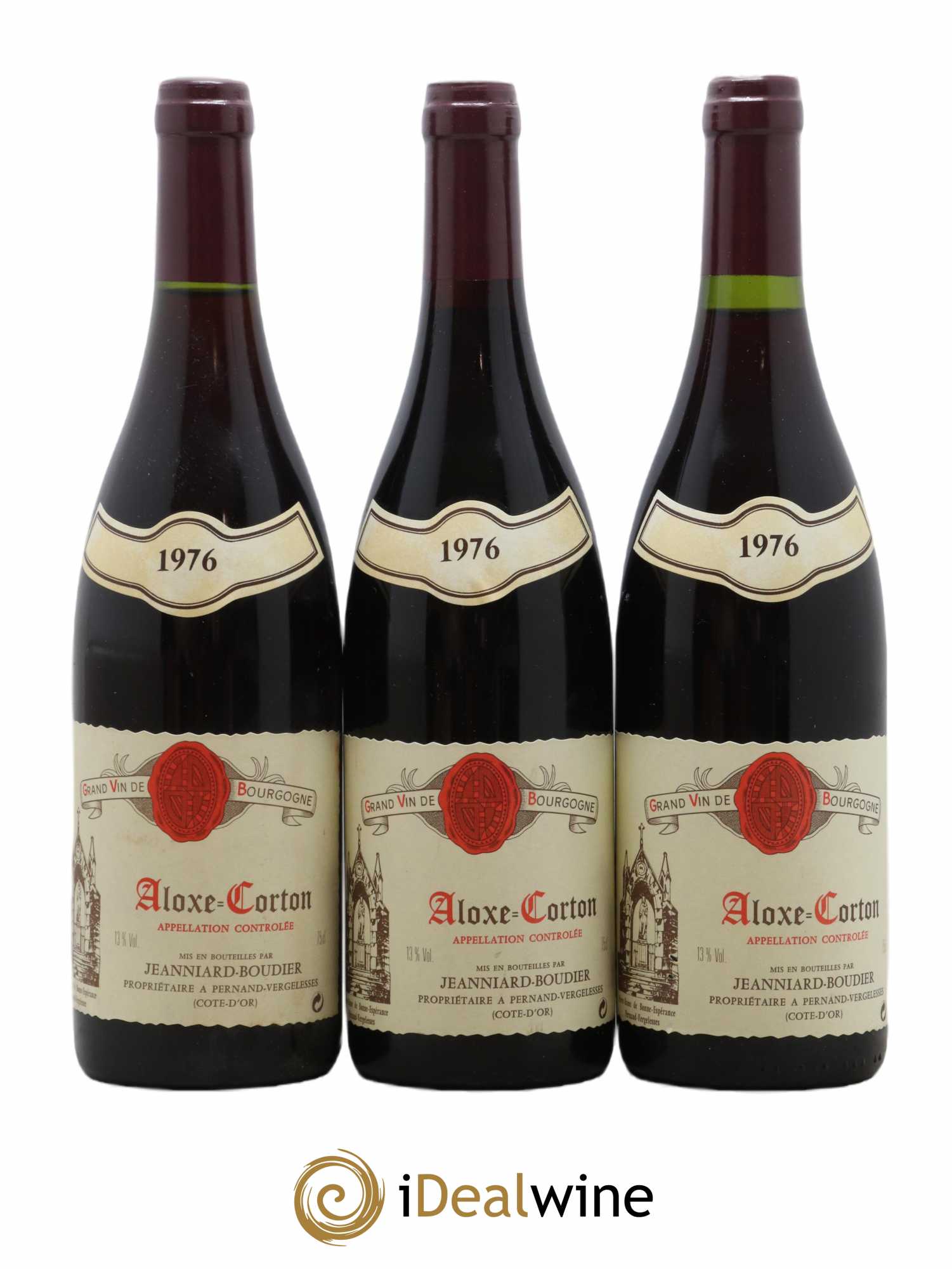 Aloxe-Corton  1976 - Lot of 6 bottles - 2