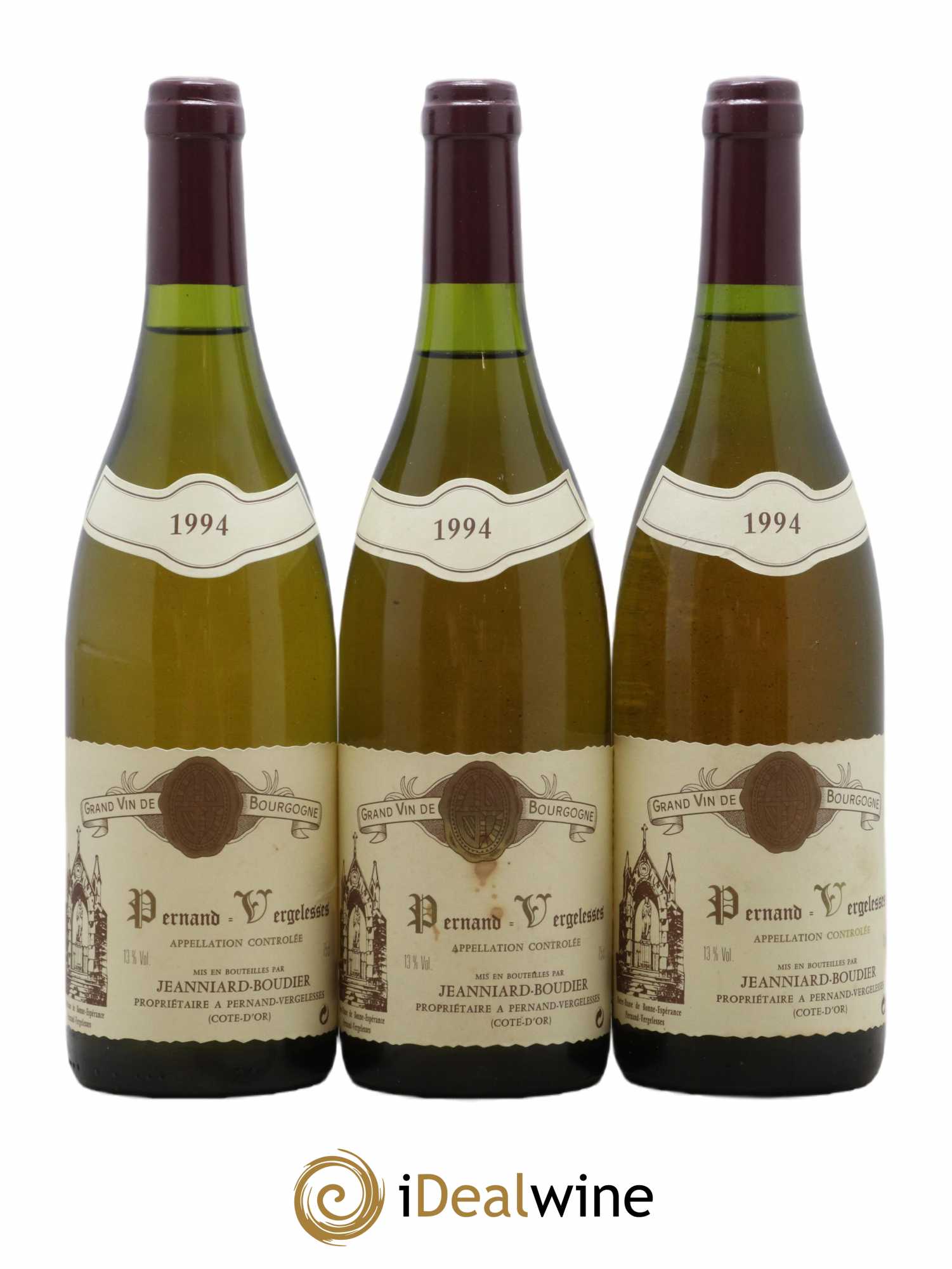 Pernand-Vergelesses 1994 - Posten von 3 Flaschen - 0