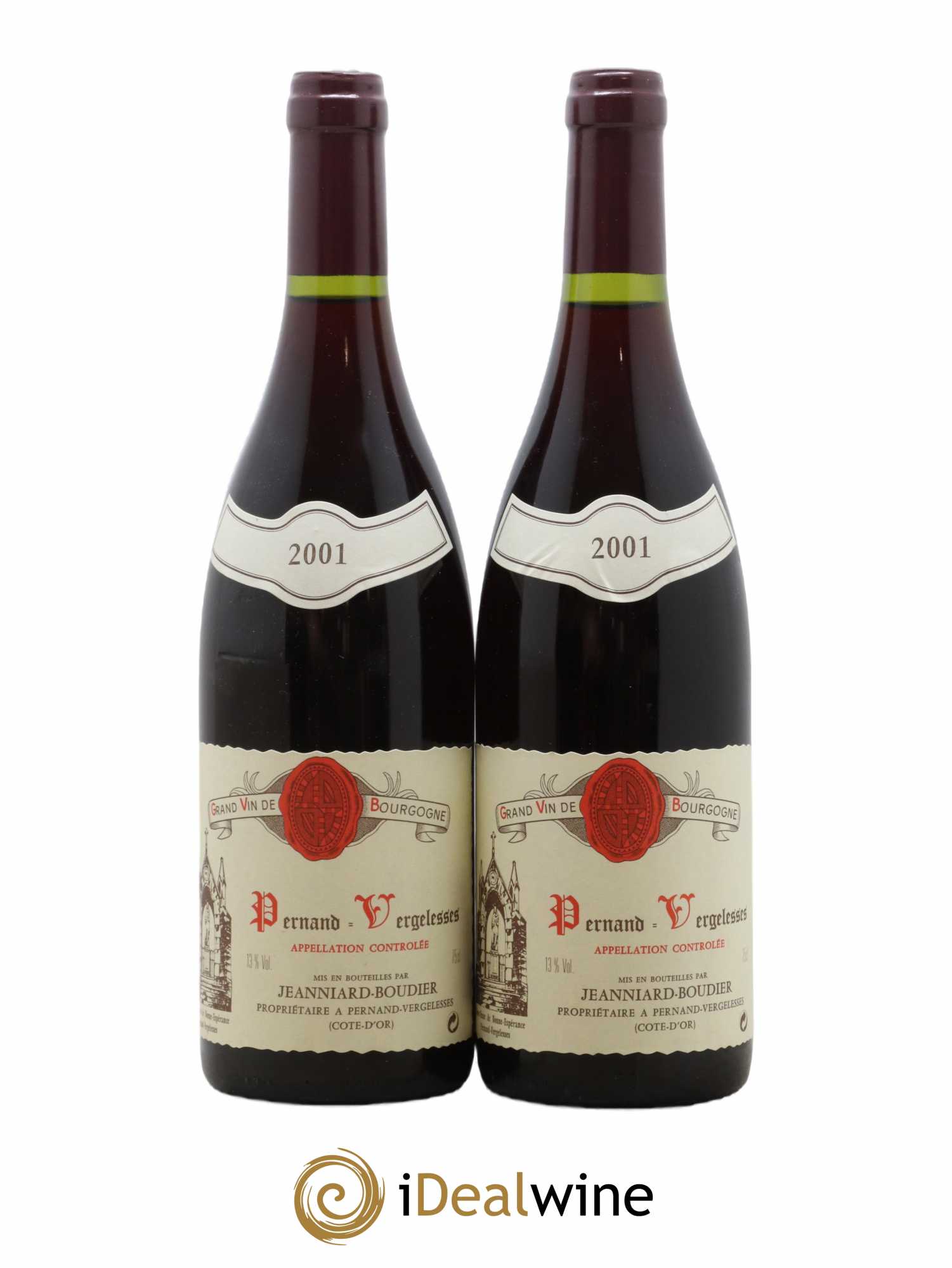 Pernand-Vergelesses 2001 - Posten von 2 Flaschen - 0