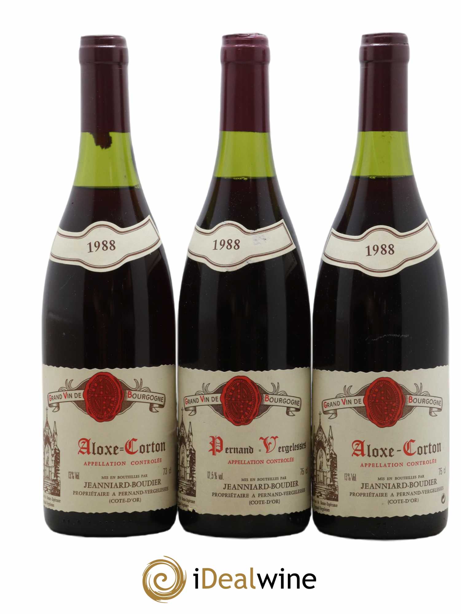 Aloxe-Corton 1988 - Posten von 3 Flaschen - 0