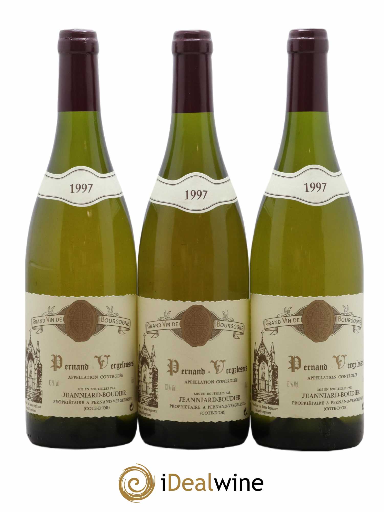 Pernand-Vergelesses 1997 - Posten von 3 Flaschen - 0