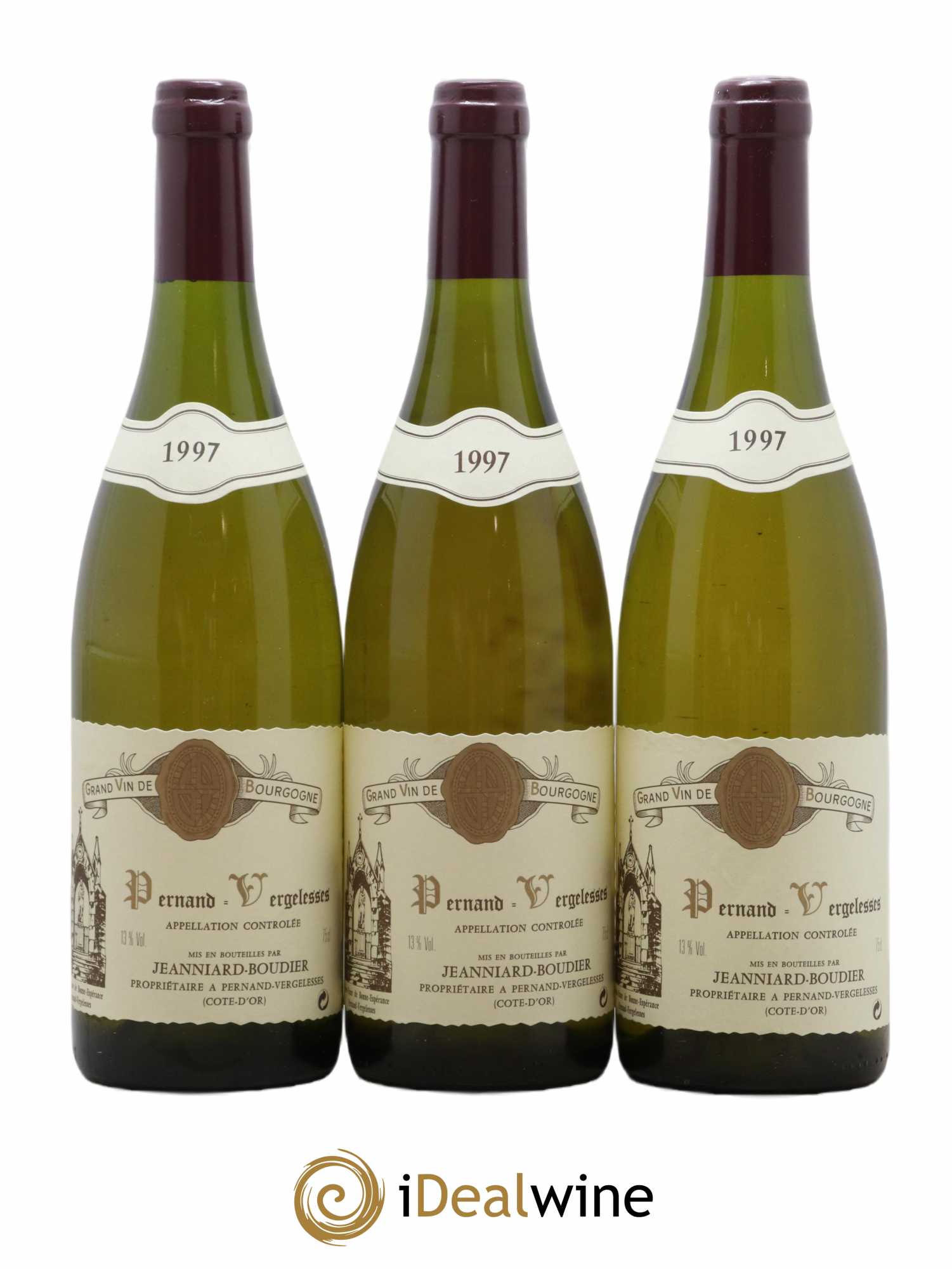 Pernand-Vergelesses 1997 - Posten von 3 Flaschen - 0