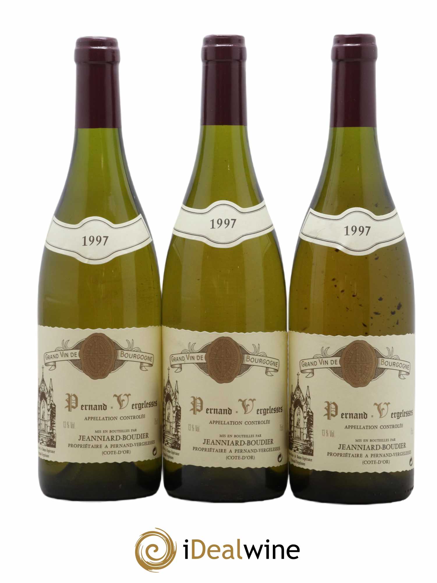 Pernand-Vergelesses 1997 - Posten von 6 Flaschen - 2