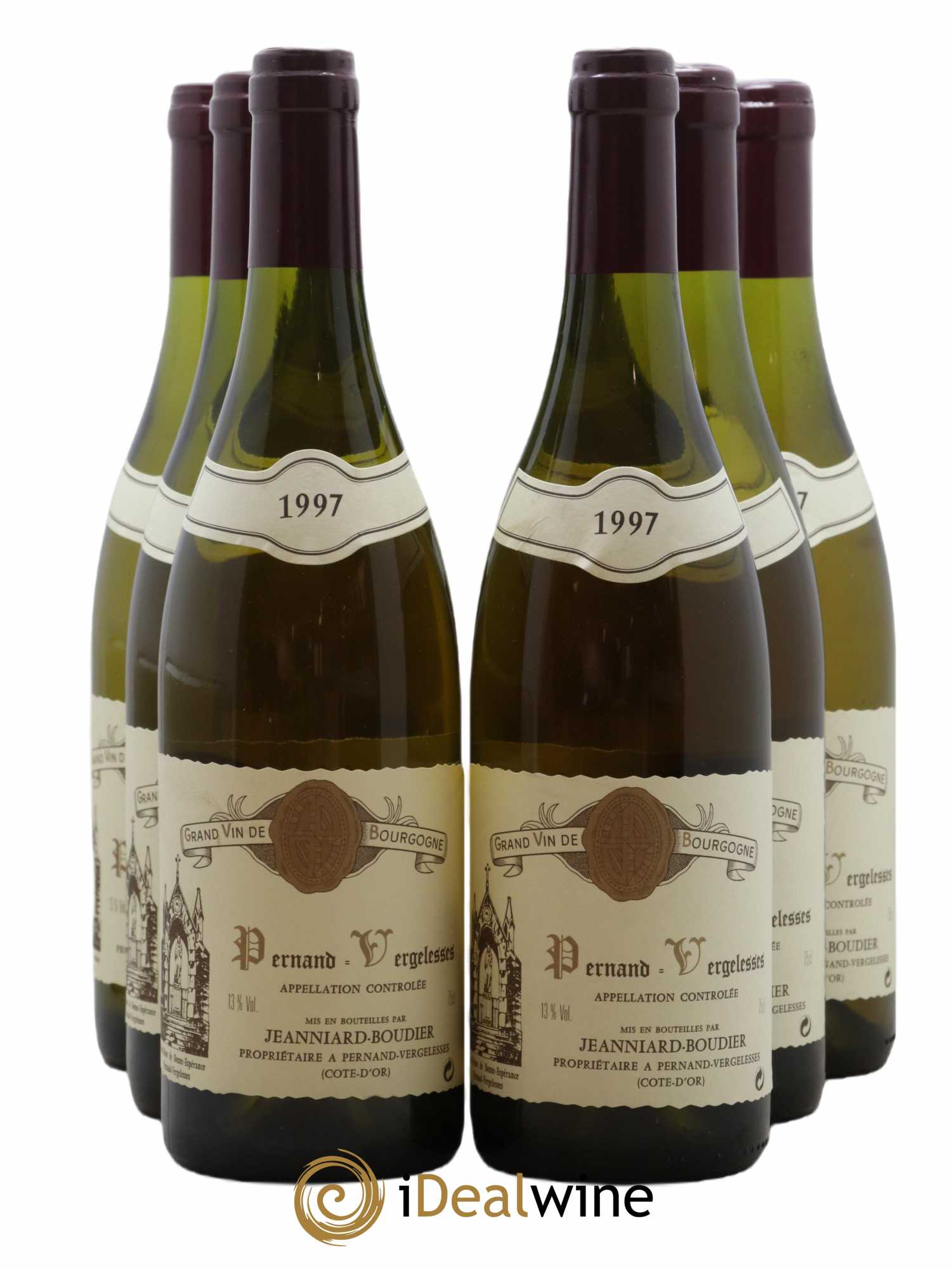 Pernand-Vergelesses 1997 - Posten von 6 Flaschen - 0