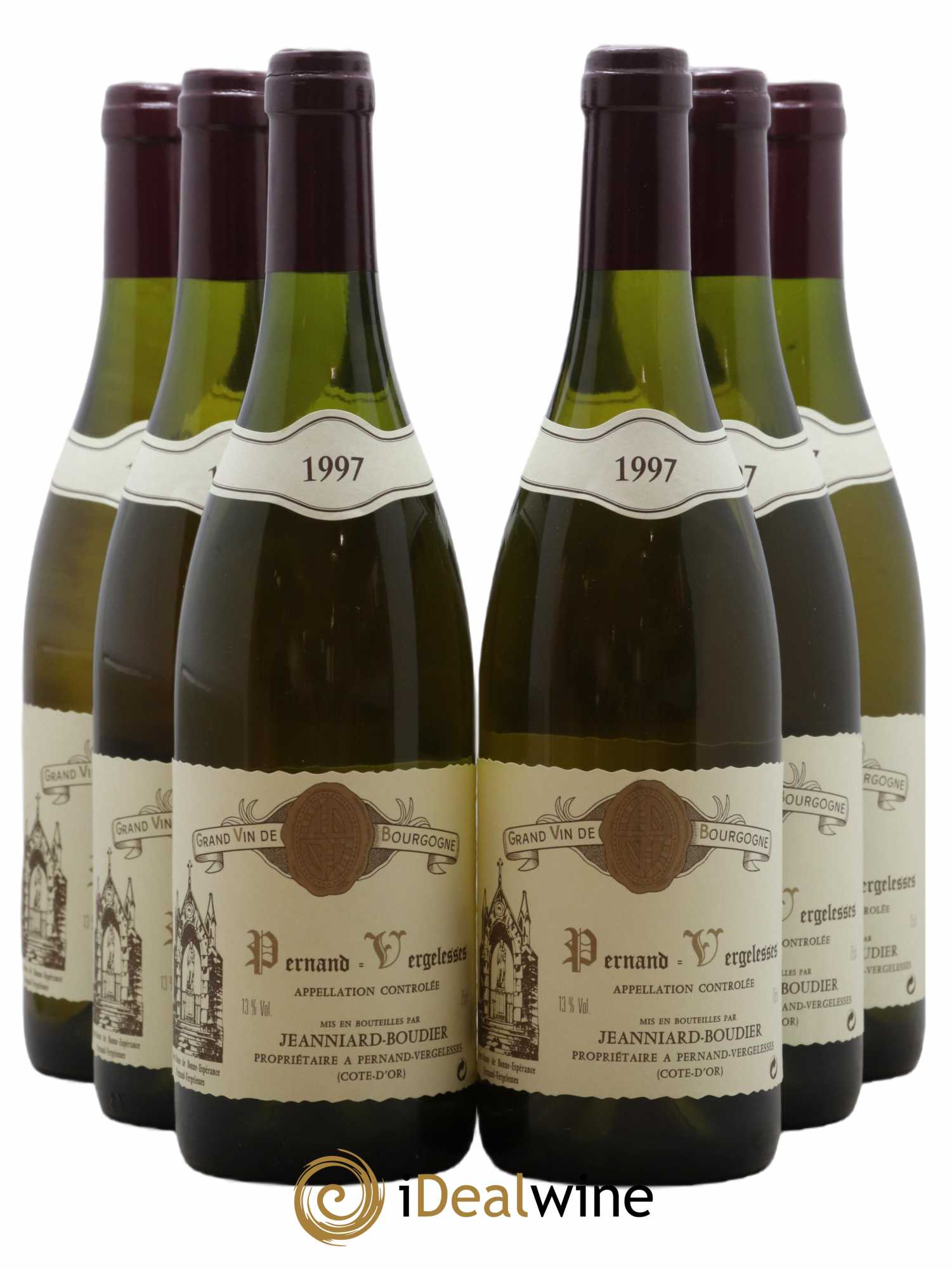 Pernand-Vergelesses 1997 - Posten von 6 Flaschen - 0