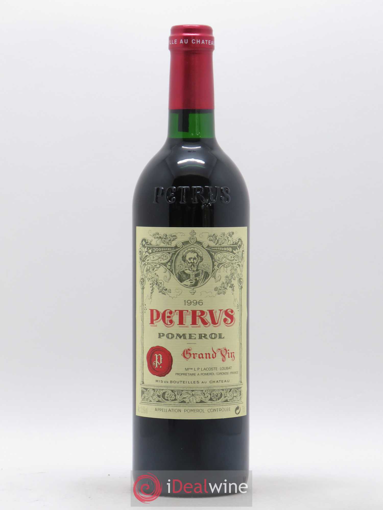 Petrus 1996 - Lot de 1 bouteille - 0