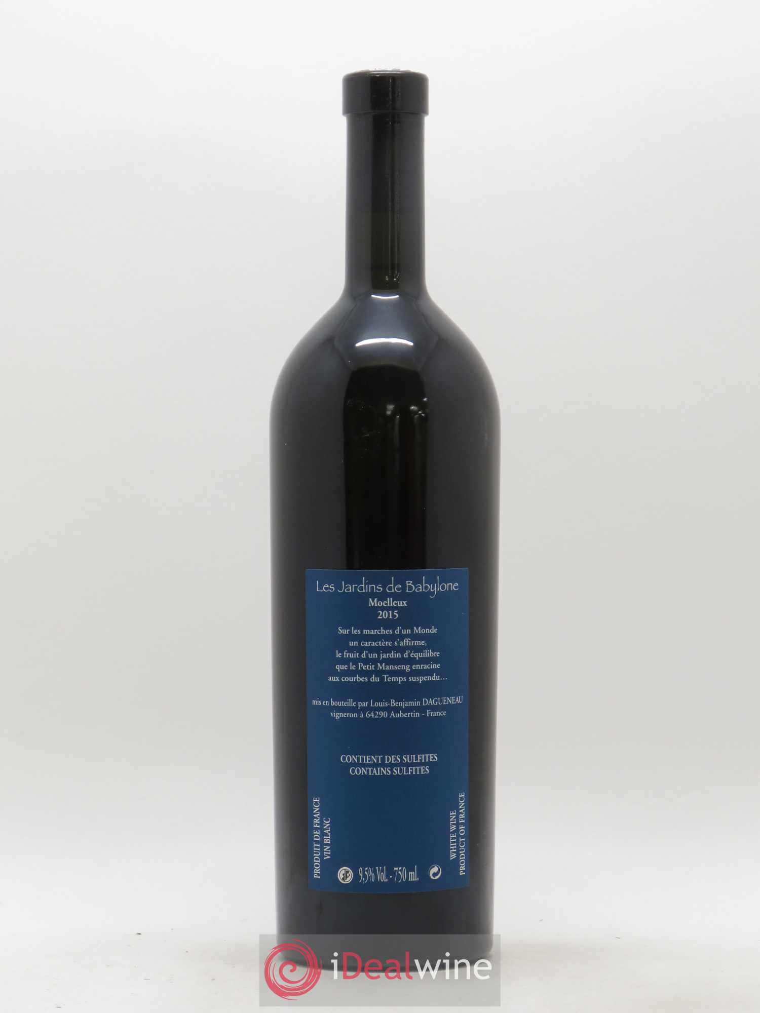 Vin de France (anciennement Jurançon) Jardins de Babylone Didier Dagueneau 2015 - Lotto di 1 bottiglia - 1