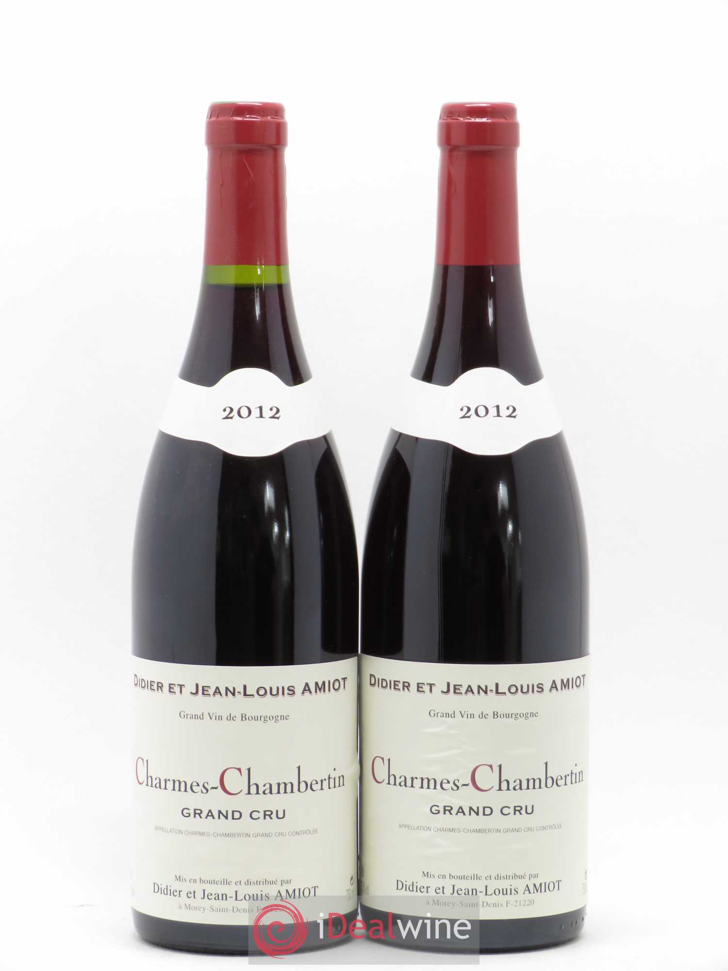 Charmes-Chambertin Grand Cru Didier et Jean Louis Amiot 2012 - Posten von 2 Flaschen - 0