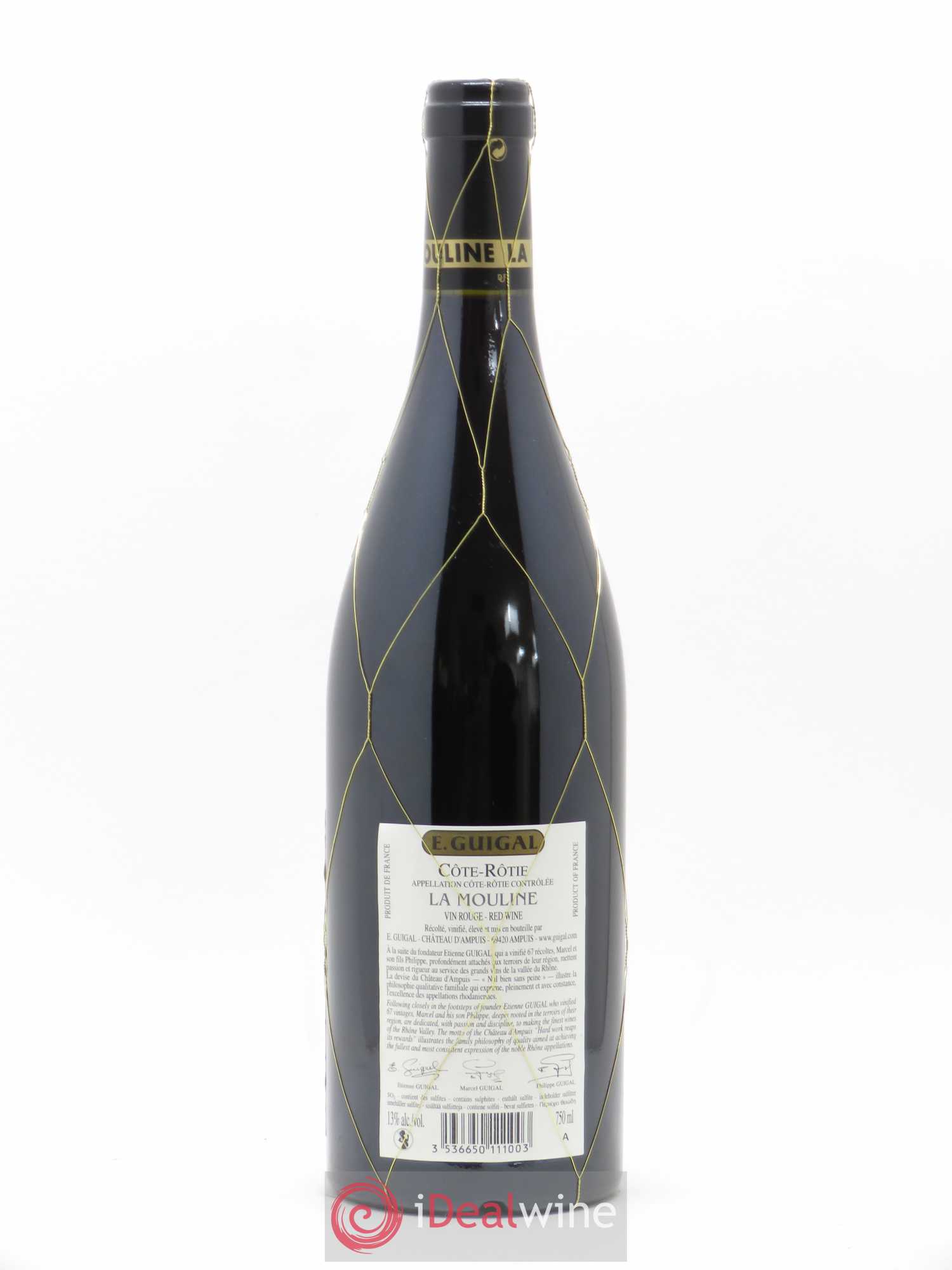 Côte-Rôtie La Mouline Guigal 2008 - Lot de 1 bouteille - 1