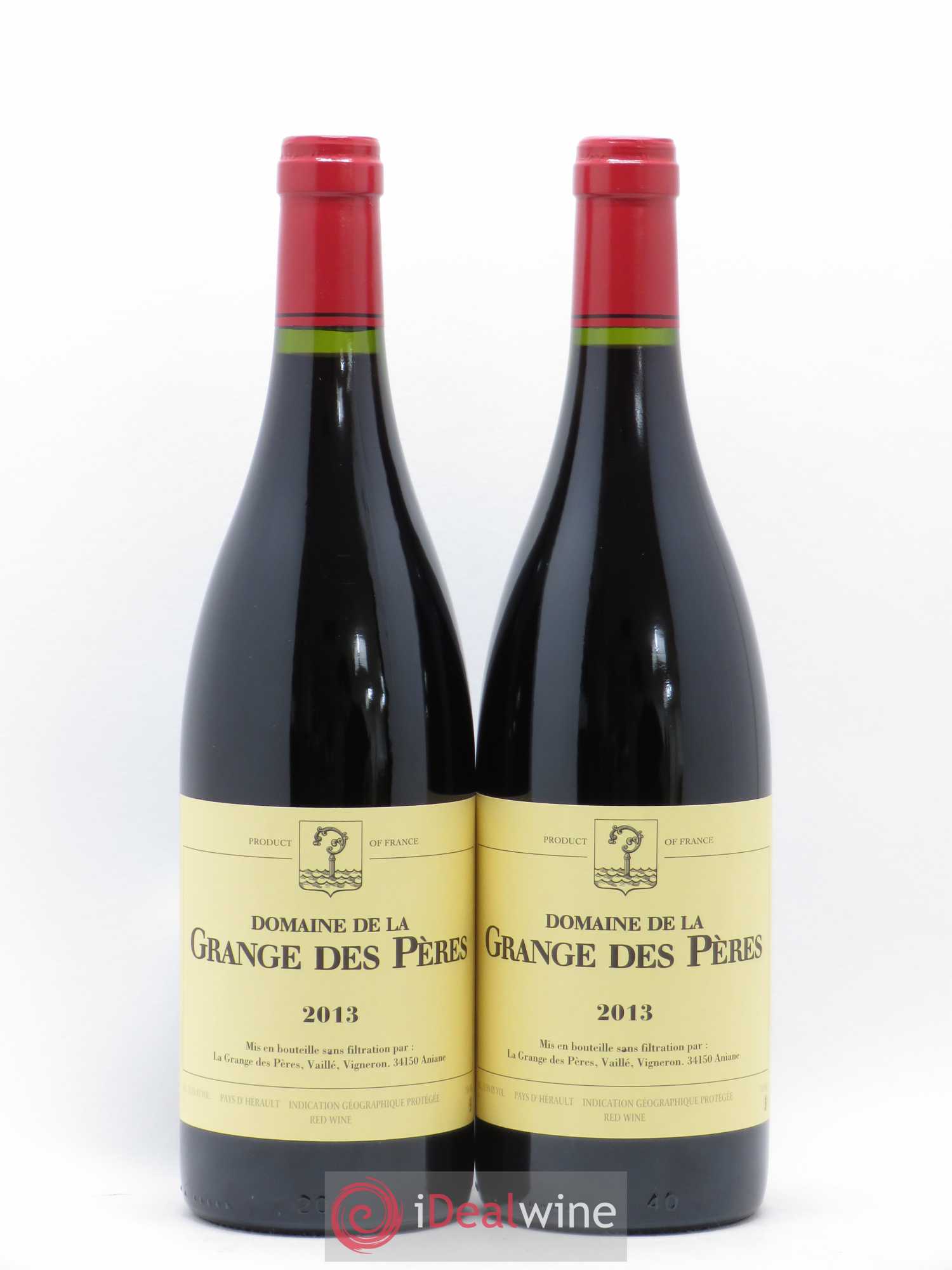 Pays d'Hérault Grange des Pères Laurent Vaillé 2013 - Lot de 2 bouteilles - 0
