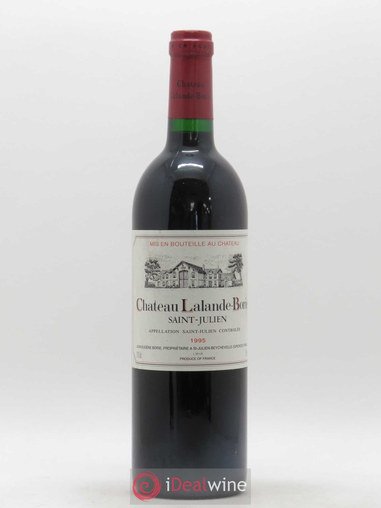 Château Lalande Borie 1995 - Lot de 1 bouteille - 0