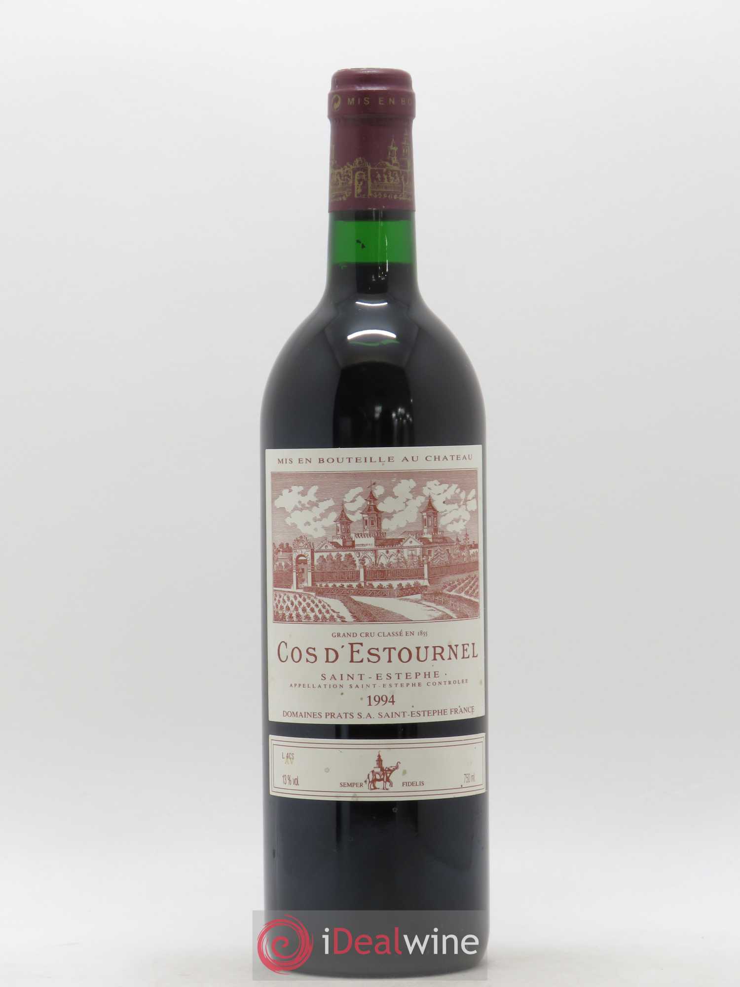 Cos d'Estournel 2ème Grand Cru Classé 1994 - Lot de 1 bouteille - 0
