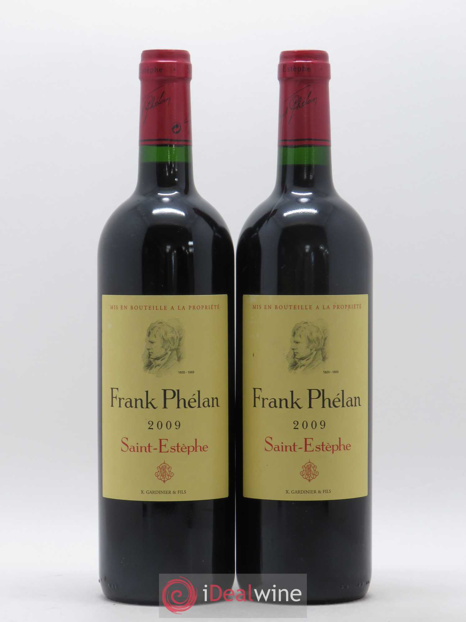 Frank Phélan Second Vin 2009 - Lot de 2 bouteilles - 0