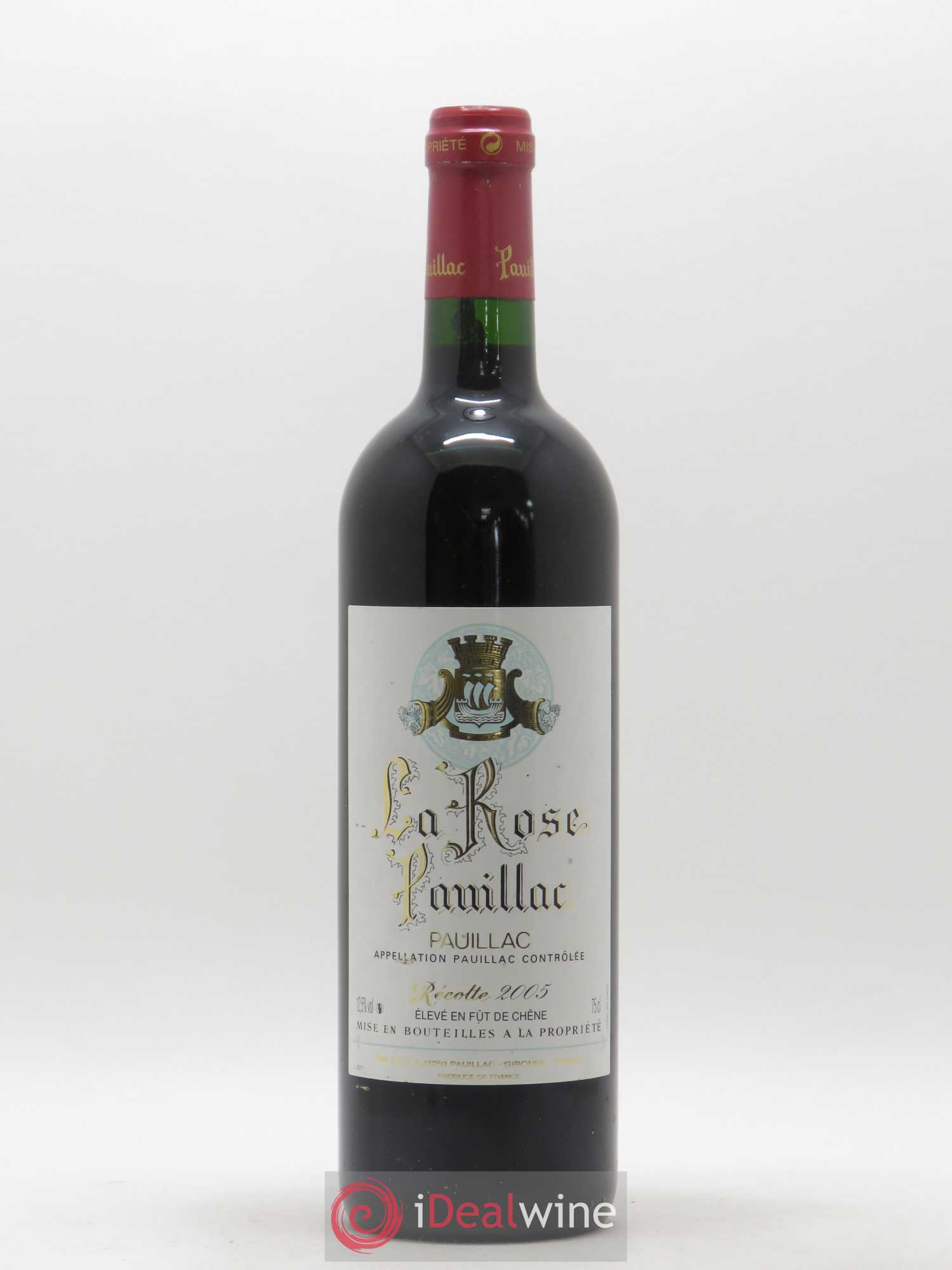 La Rose Pauillac 2005 - Lot de 1 bouteille - 0