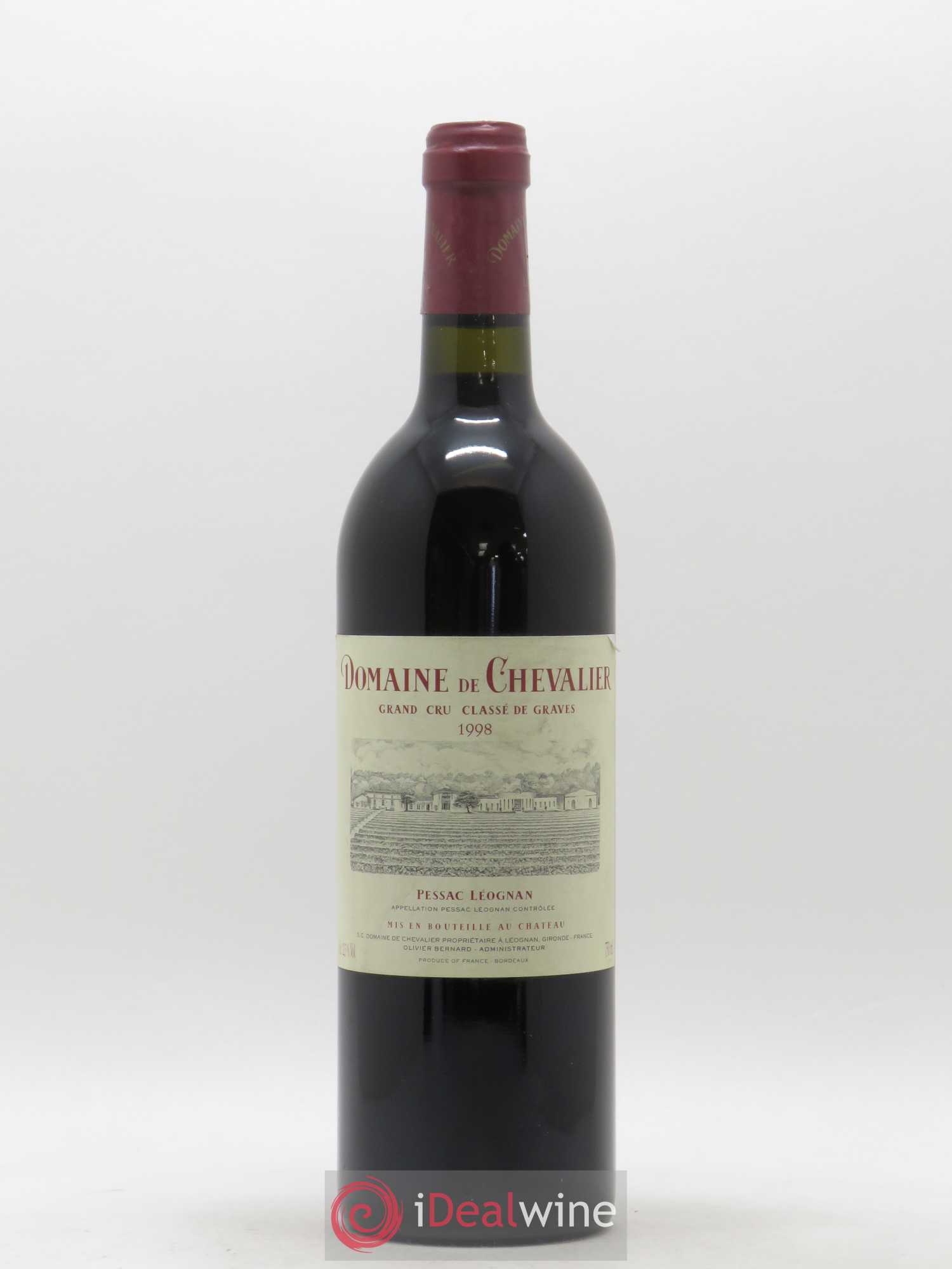 Domaine de Chevalier Cru Classé de Graves 1998 - Lot de 1 bouteille - 0