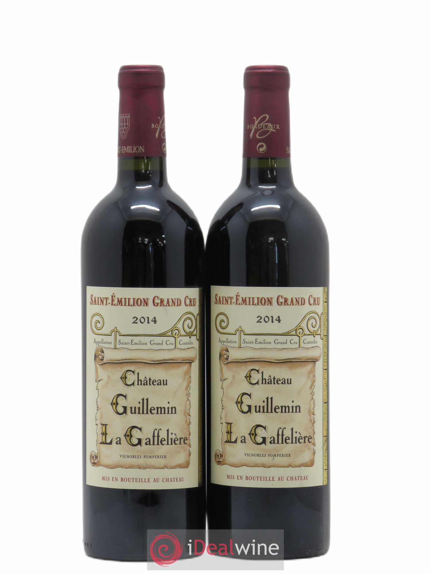 Saint-Émilion Grand Cru Château Guillemin La Gaffelière 2014 - Posten von 2 Flaschen - 0